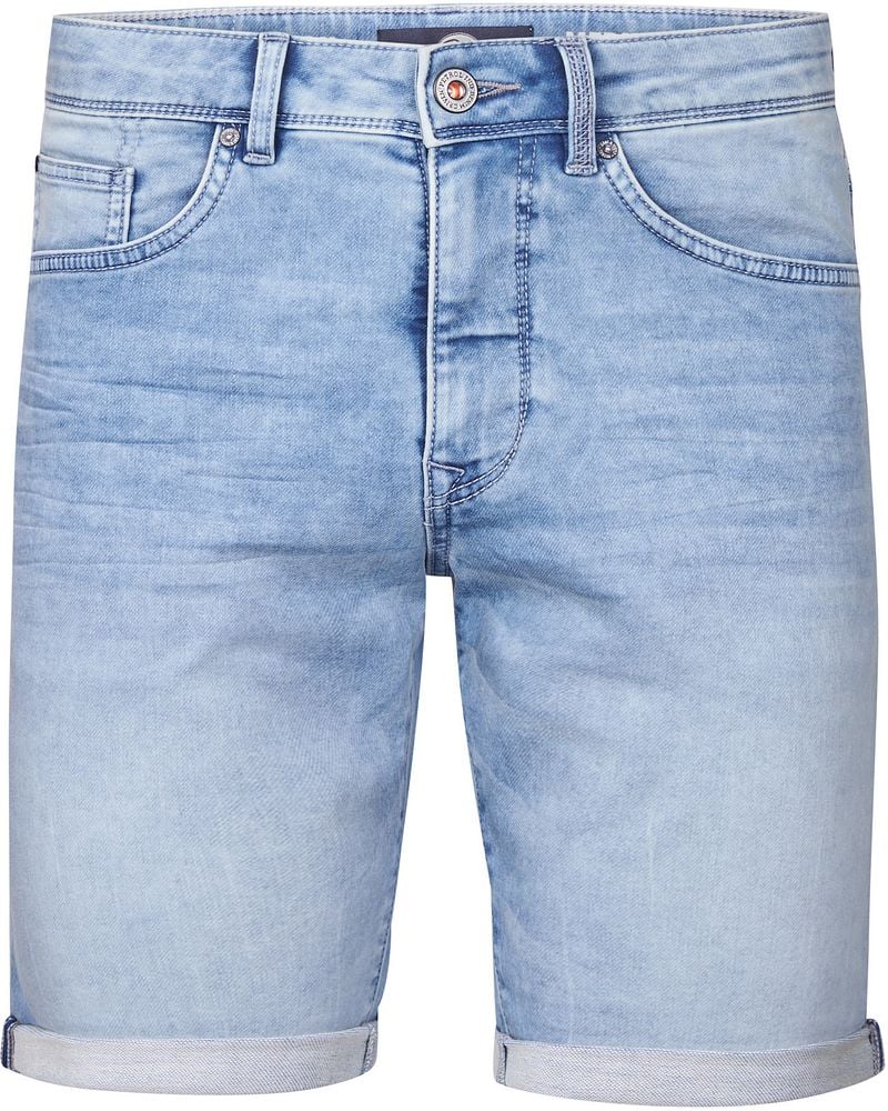 Petrol Denim Short Jackson Hellblau  - Größe XXL günstig online kaufen