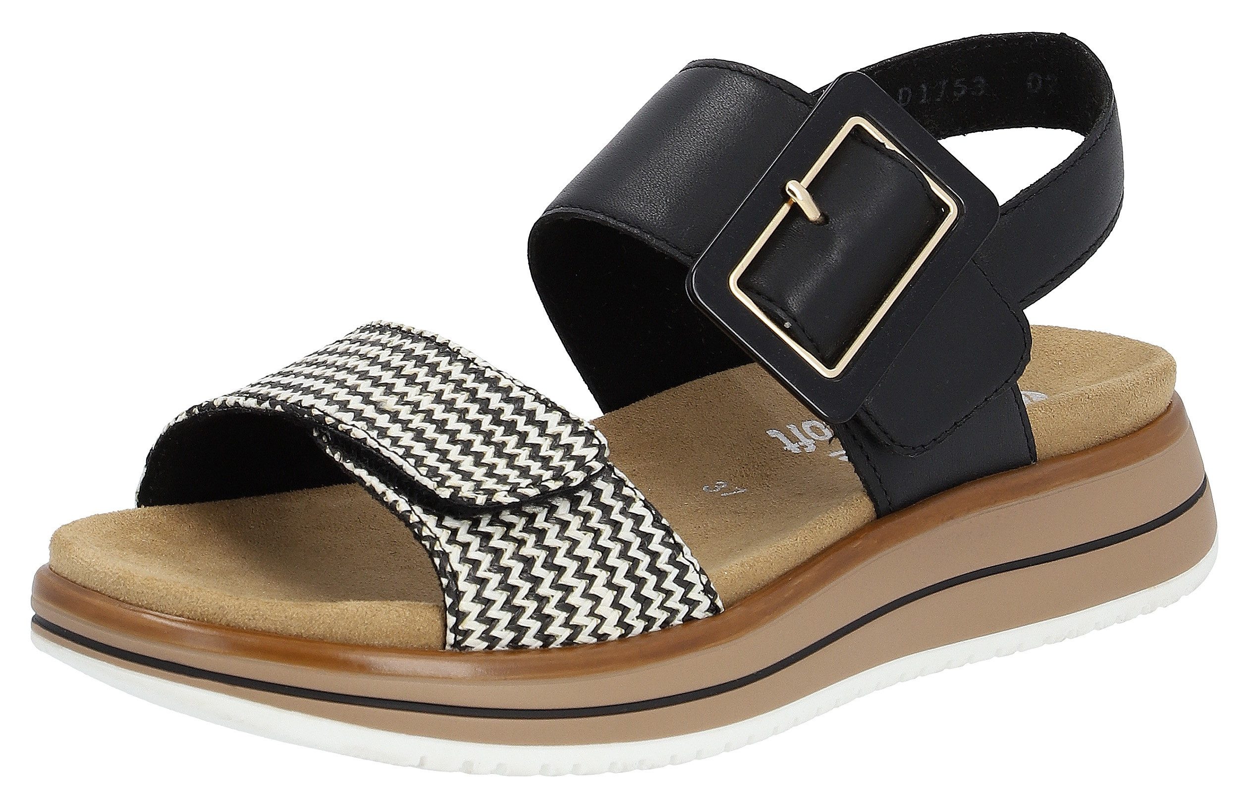 Remonte ELLE-Collection Keilsandalette, Sommerschuh, Sandale, Komfortschuh günstig online kaufen