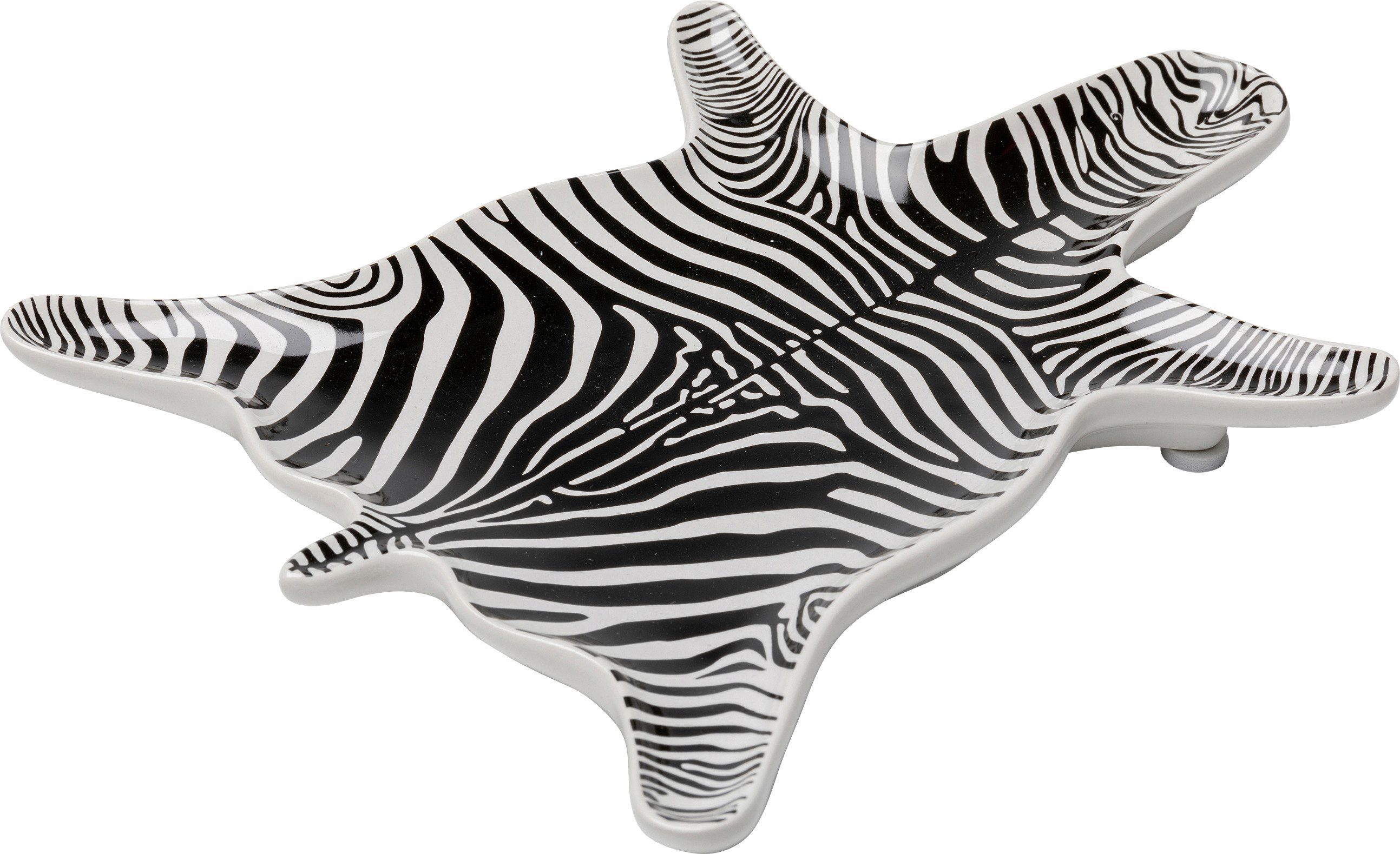 Kare Design Dekoschale "Deko Schale Zebra 21x15cm" günstig online kaufen