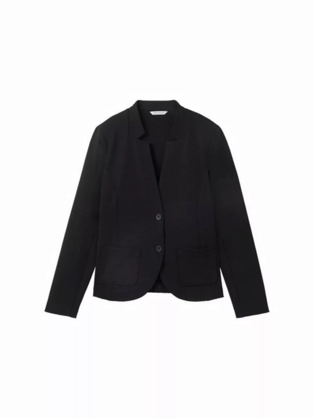 TOM TAILOR Jackenblazer blazer ottoman structure, deep black günstig online kaufen