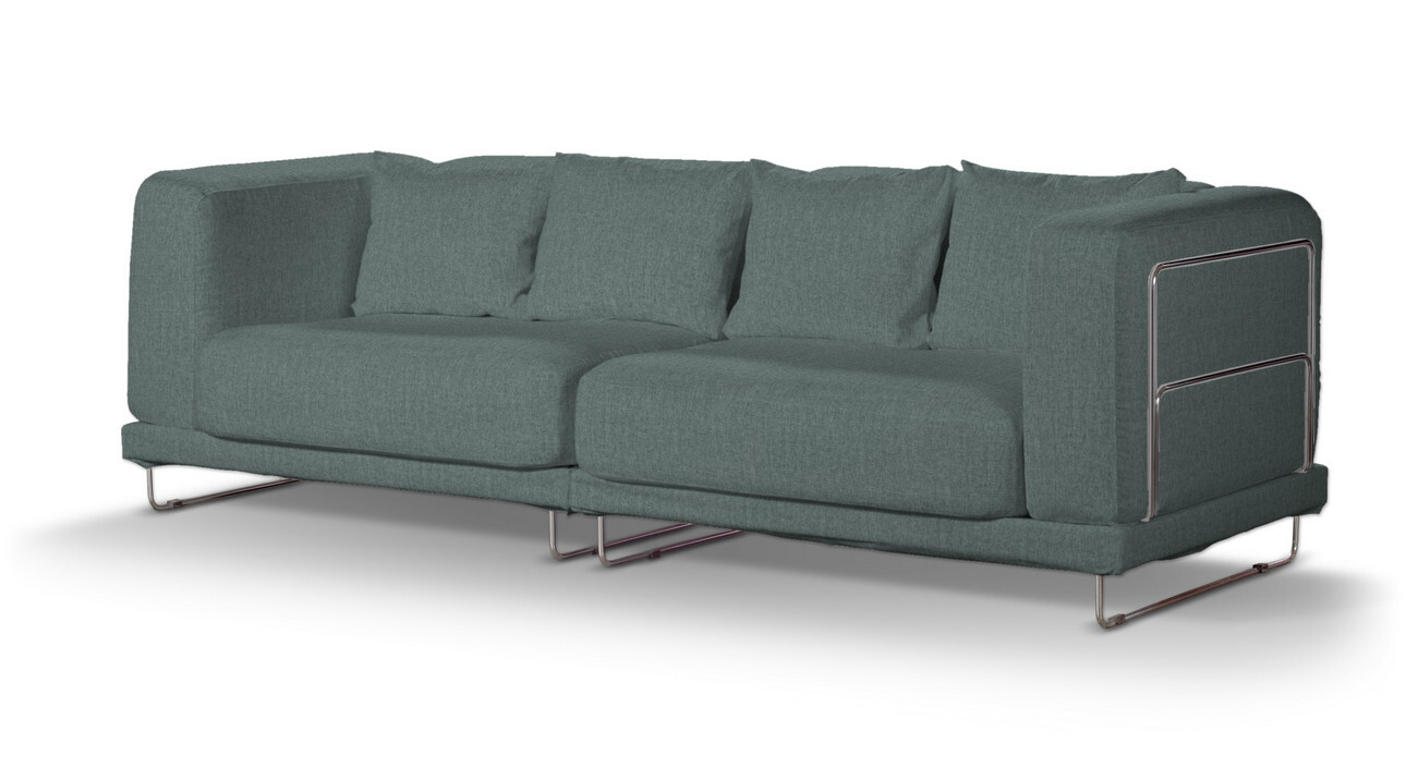 Bezug für Tylösand 3-Sitzer Sofa nicht ausklappbar, grau- blau, Bezug für T günstig online kaufen
