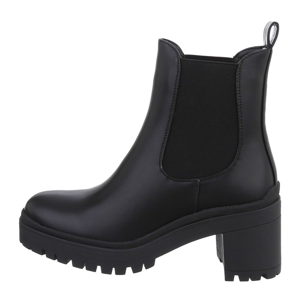 Ital-Design Damen Chelsea Freizeit Plateaustiefelette (84338080) günstig online kaufen