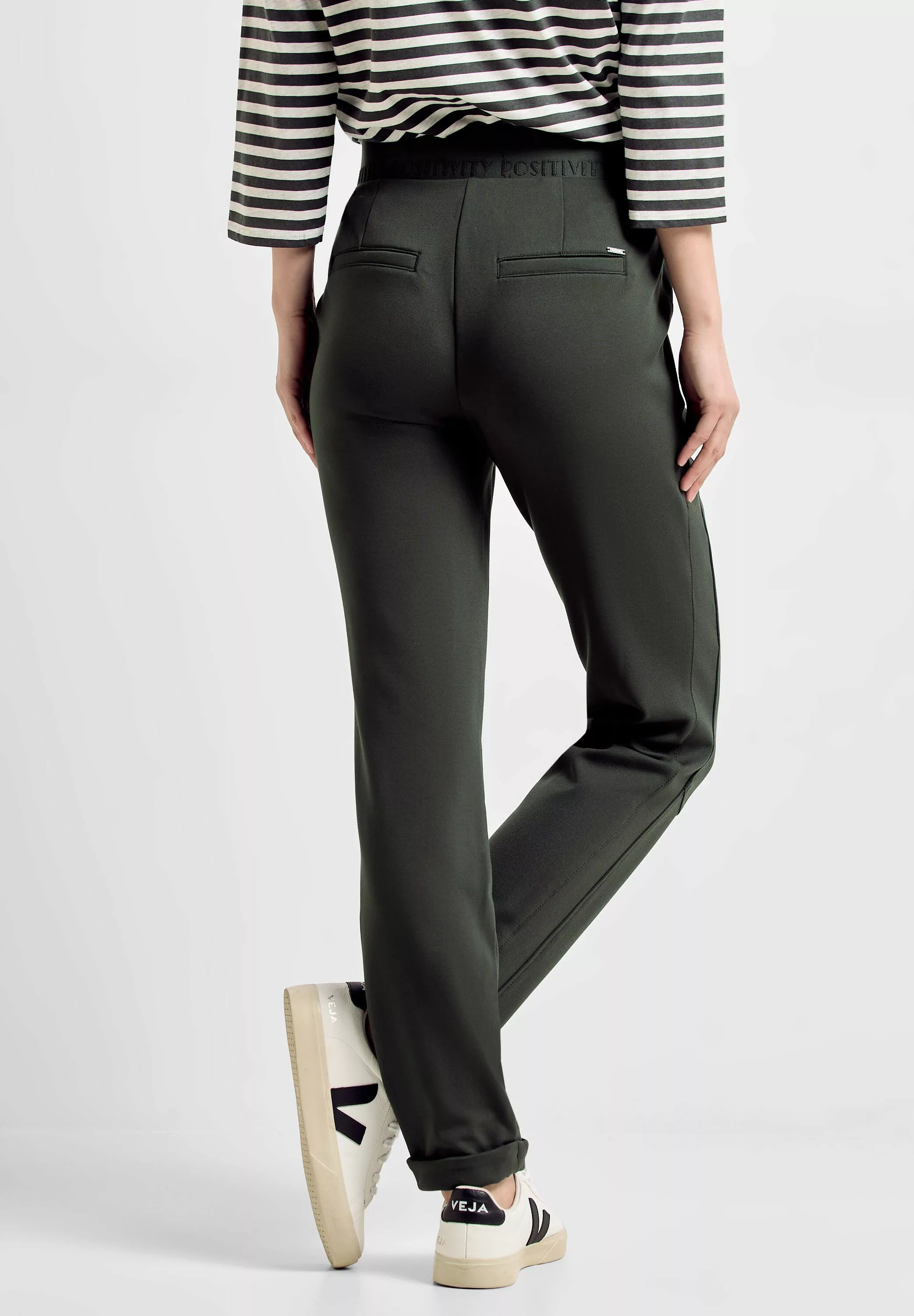 Cecil Jogger Pants softer Materialmix günstig online kaufen