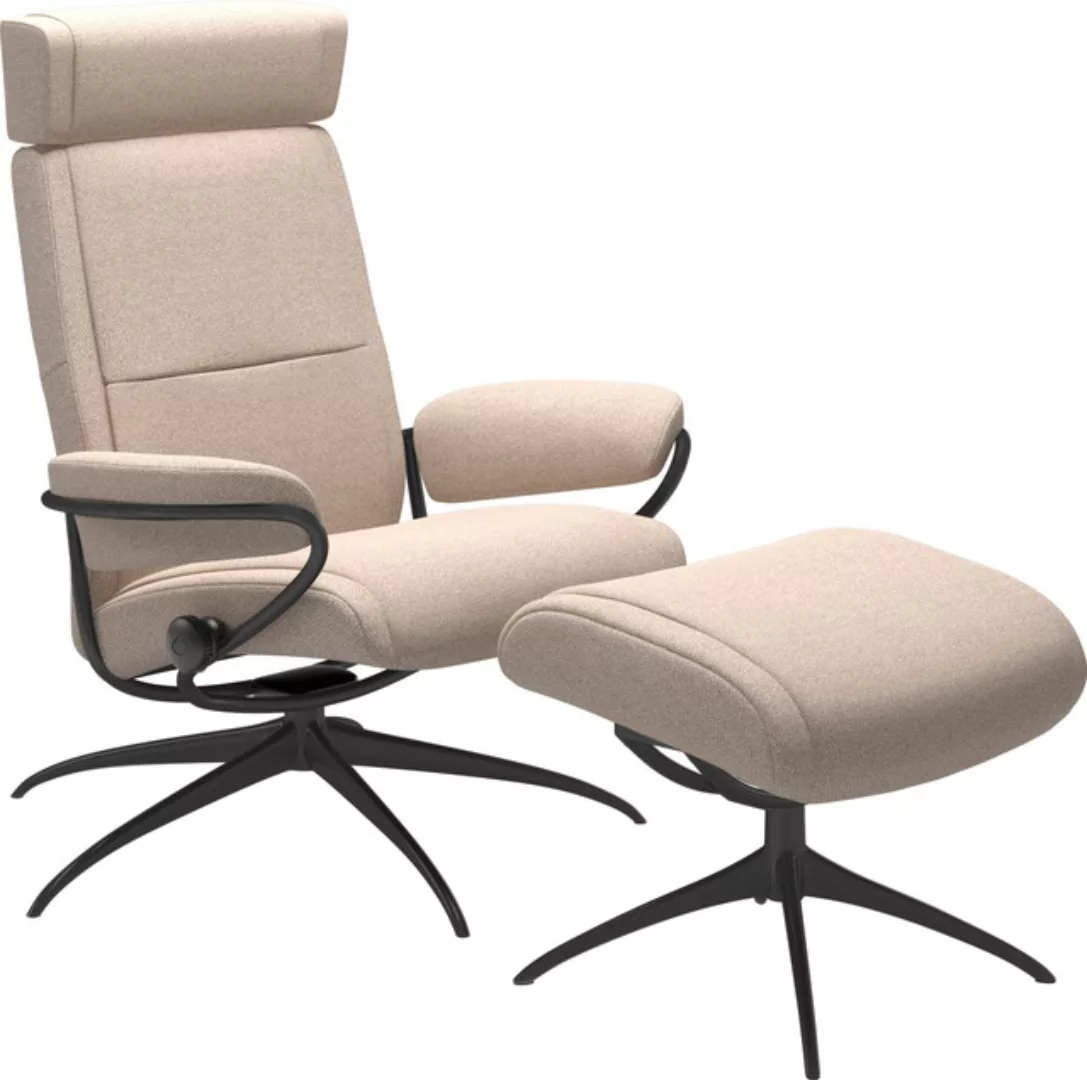 Stressless® Relaxsessel »Paris«, (Set, Relaxsessel mit Hocker), mit Hocker, günstig online kaufen