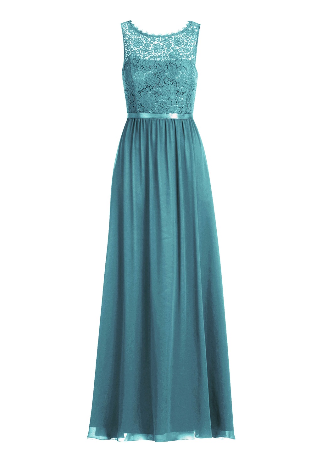 Vera Mont Cocktailkleid "Vera Mont Damen Abendkleid mit Spitze", Bogenkante günstig online kaufen