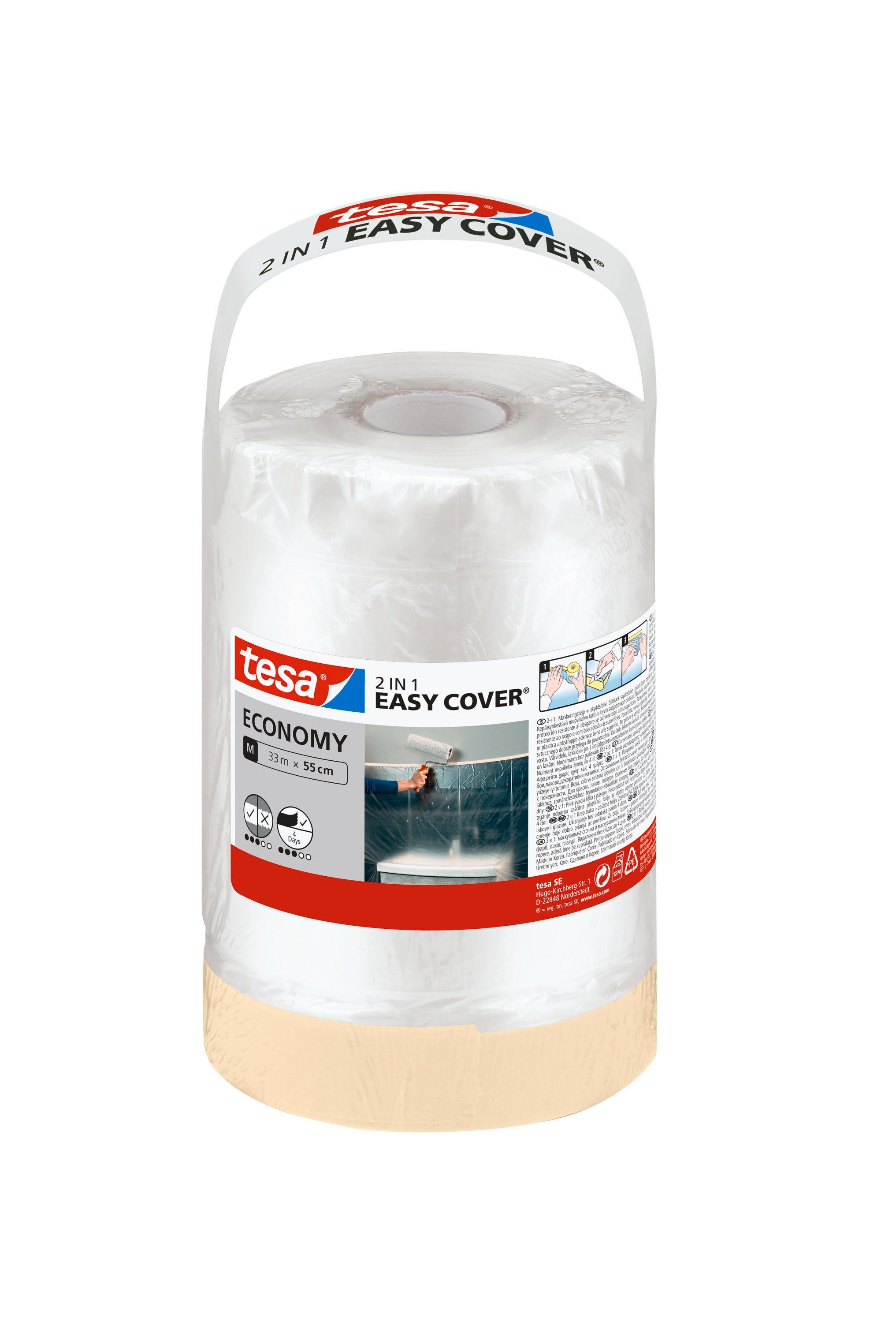 tesa Abdeckfolie EASY COVER Economy Malerband günstig online kaufen