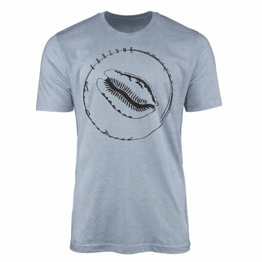 Sinus Art T-Shirt T-Shirt Tiefsee Fische - Serie: Sea Creatures, feine Stru günstig online kaufen