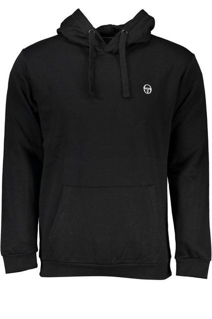 Sergio Tacchini Sweatshirt Gefüttertes Herren-Kapuzen-Sweatshirt in Schwarz günstig online kaufen