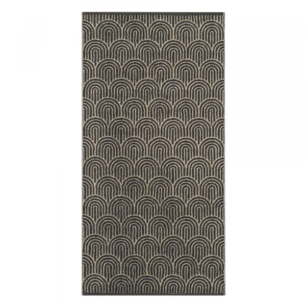 Cawö Handtücher Maison Bögen 6268 - Farbe: basalt - 37 - Gästetuch 30x50 cm günstig online kaufen