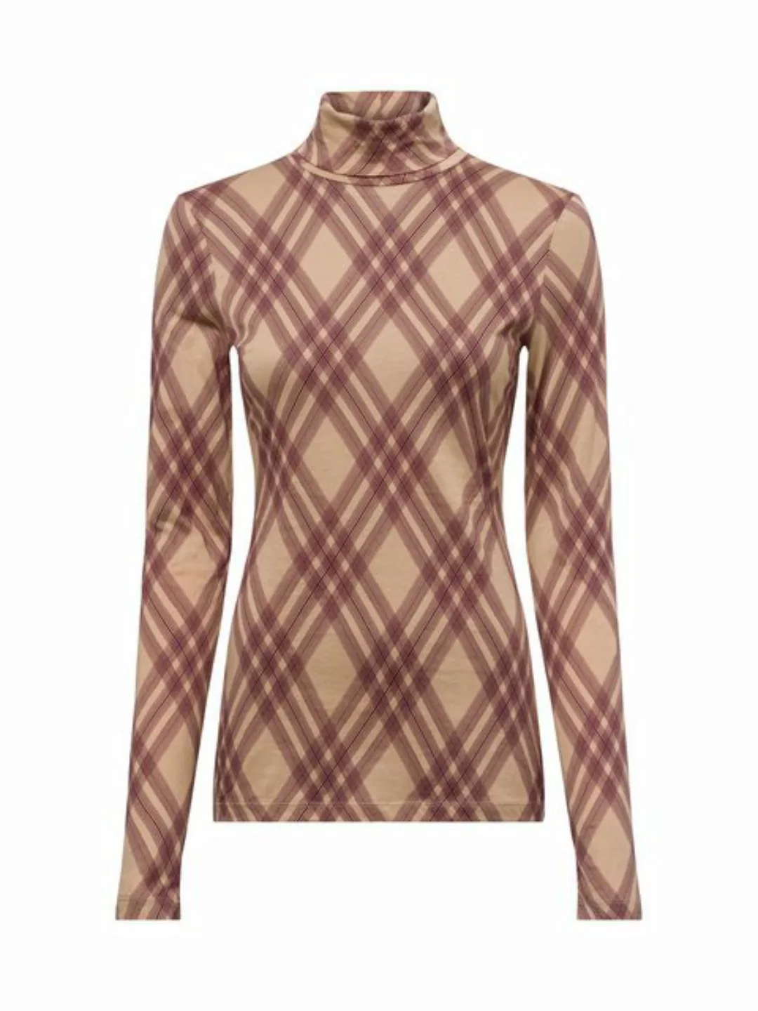 Armedangels Longsleeve GRAZILIAA ARGYLE Damen Slim Fit aus Bio-Baumwolle günstig online kaufen