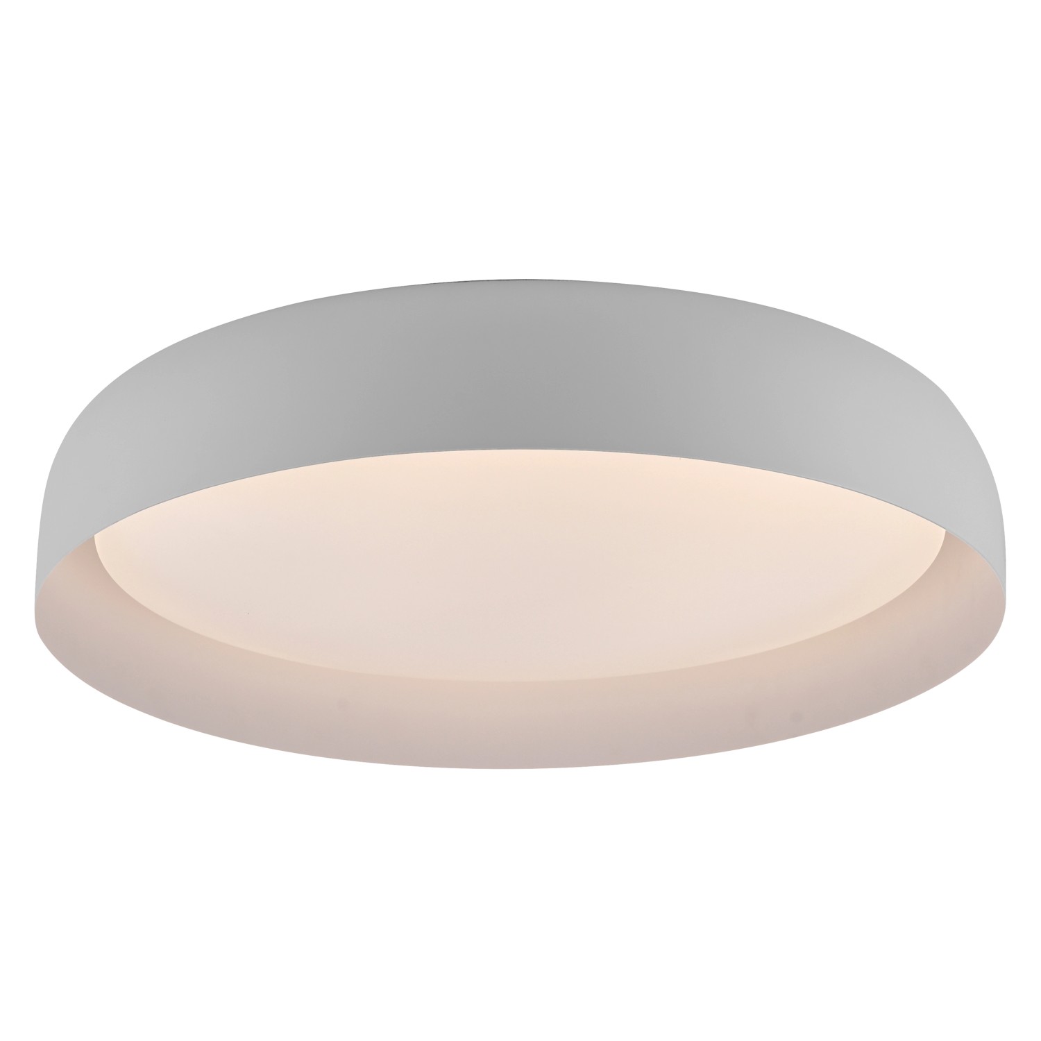 Just Light LED-Deckenleuchte Osko Ø 11,5 cm x 57 cm Weiß günstig online kaufen