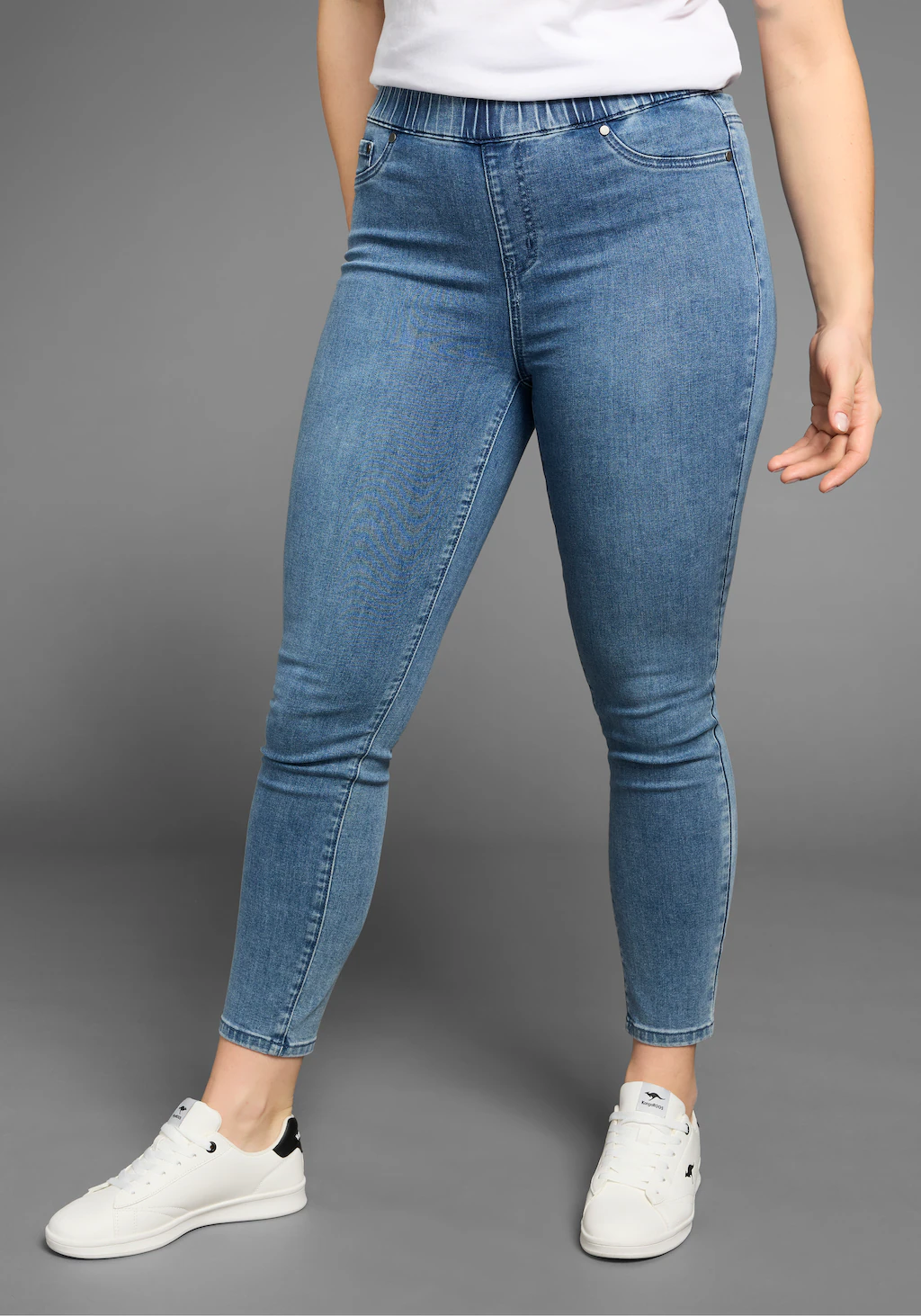 Arizona Skinny-fit-Jeans Ultra Stretch - Curve Collection High Waist günstig online kaufen