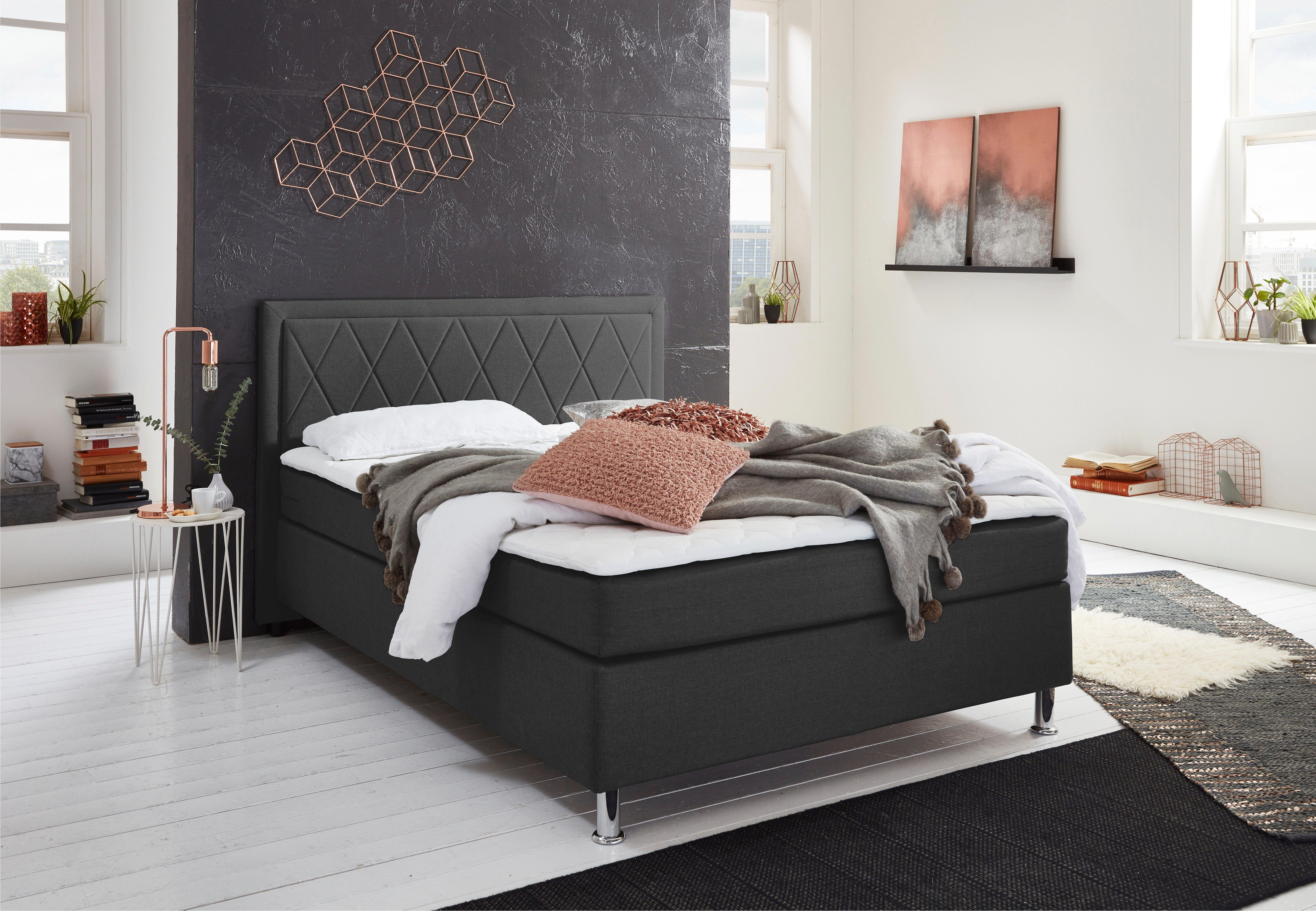 ATLANTIC home collection Boxbett "Helen", Tonnentaschenfederkern-Matratze u günstig online kaufen