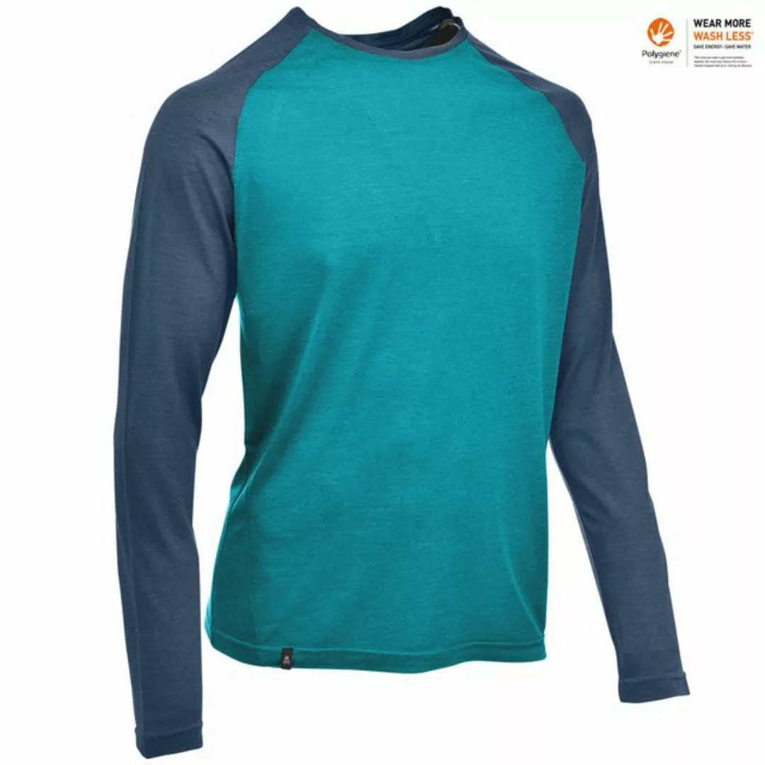 Maul Langarmshirt Maul - Bludenz - funktionelles Herren Longshirt Shirt, bl günstig online kaufen