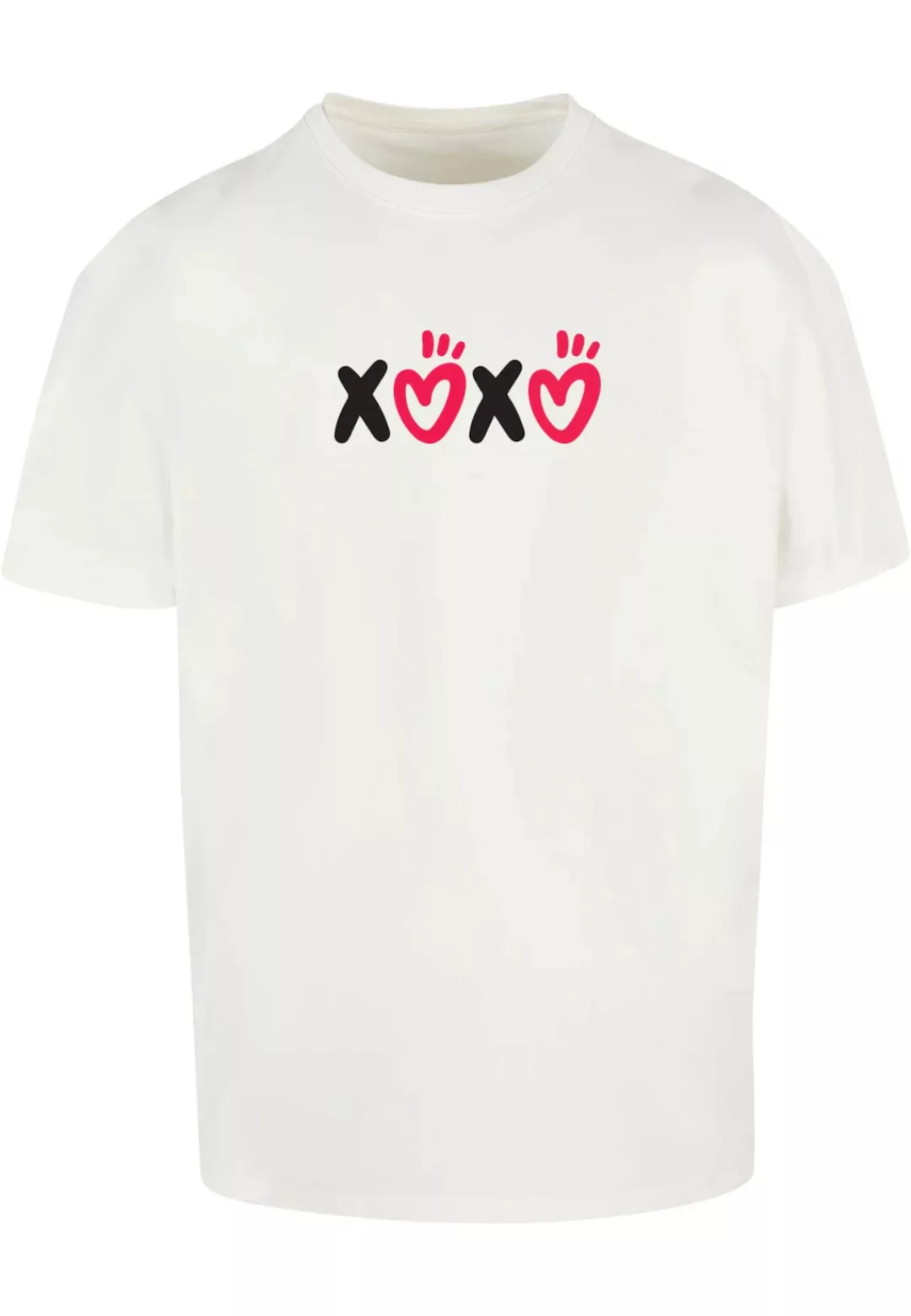 Merchcode T-Shirt "Merchcode Herren Valentines Day - XOXO Heavy Oversized T günstig online kaufen