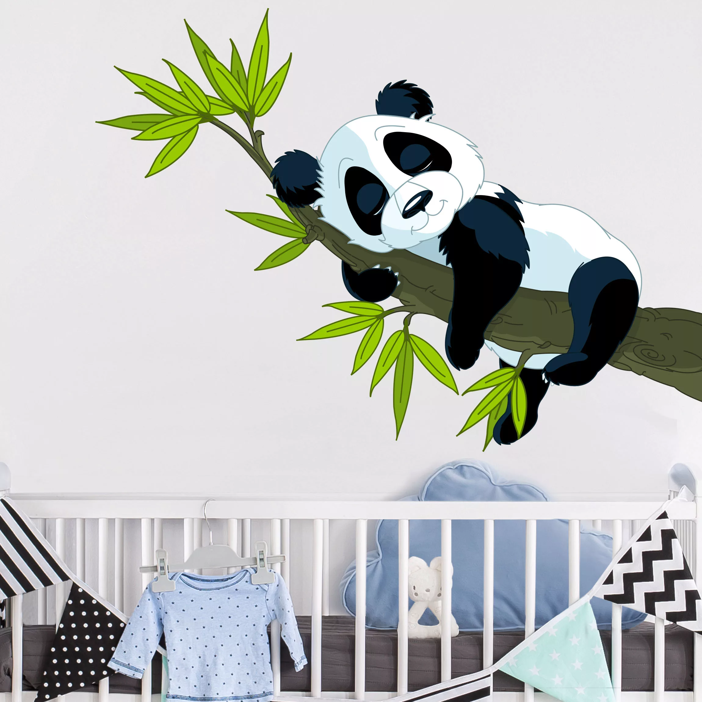Wandtattoo Schlafender Panda günstig online kaufen