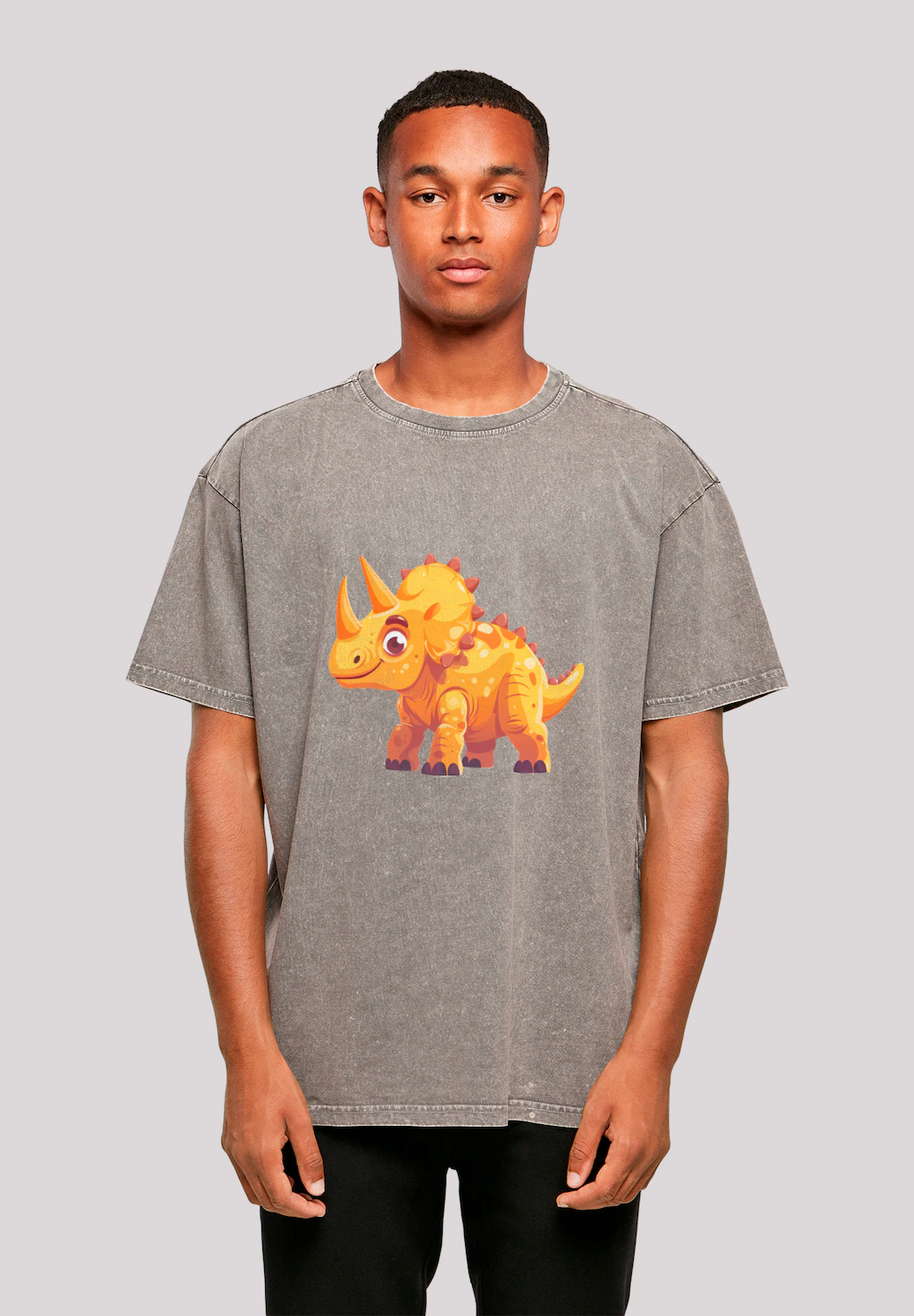 F4NT4STIC T-Shirt "Süßer Triceratops Dinosaurier", Premium Qualität günstig online kaufen