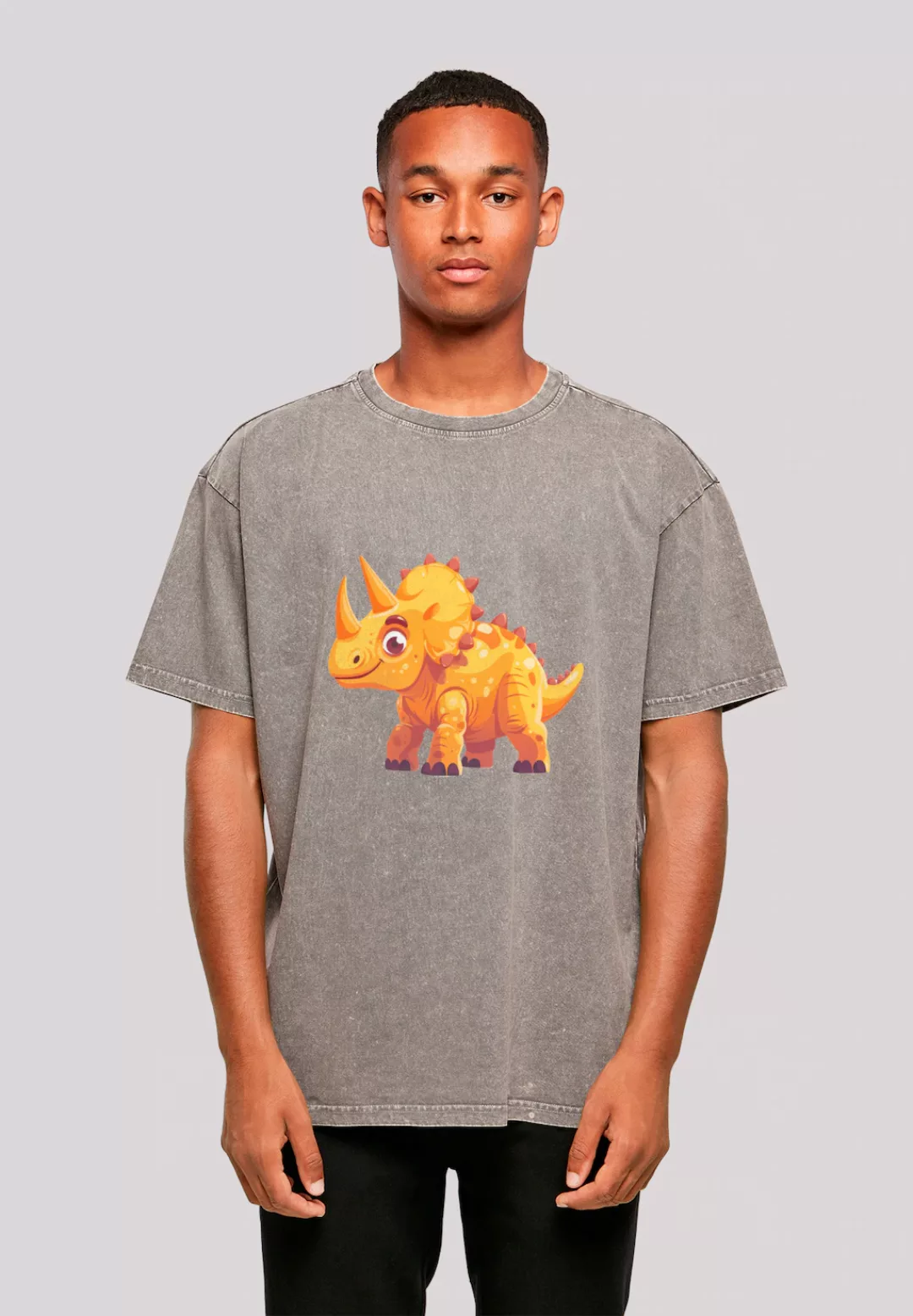 F4NT4STIC T-Shirt "Süßer Triceratops Dinosaurier", Premium Qualität günstig online kaufen