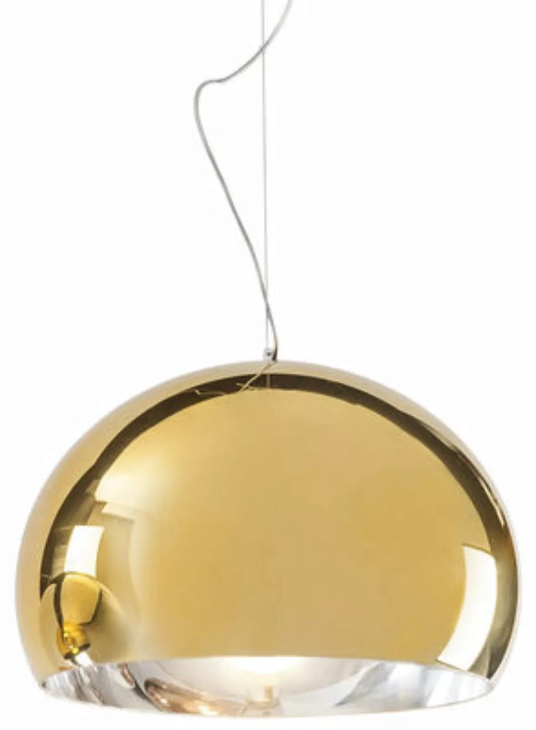 Kartell FL/Y - LED-Pendellampe, gold glänzend günstig online kaufen