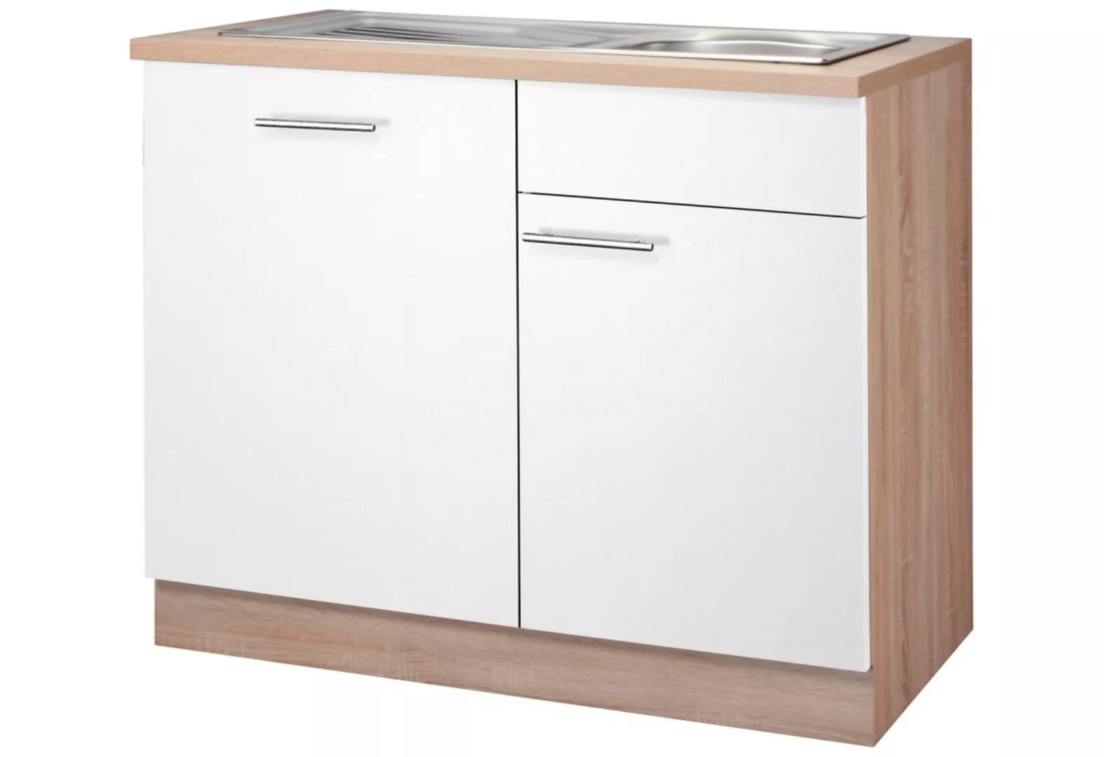 wiho Küchen Spülenschrank "Montana", 110 cm breit, inkl. Tür/Griff/Sockel f günstig online kaufen