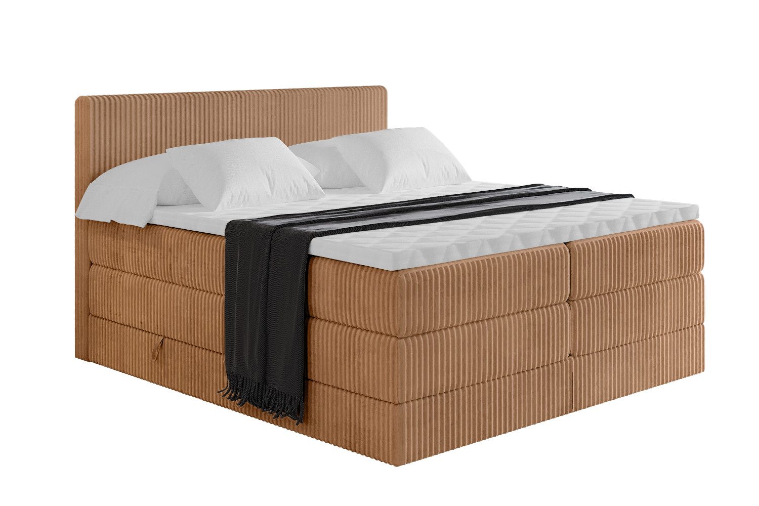 ALTDECOR Boxspringbett TOLO KING (Multipocket-Matratze H4, günstig online kaufen