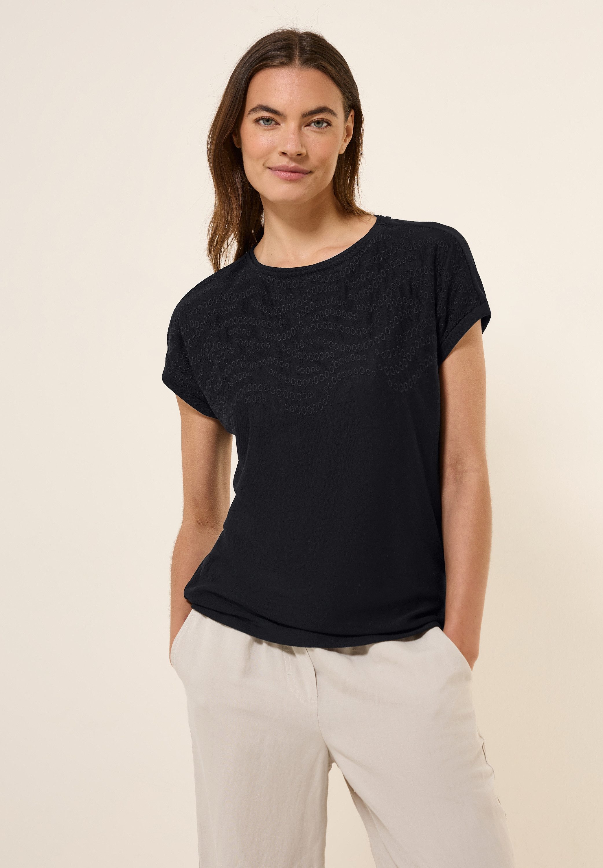 Cecil T-Shirt, Basic günstig online kaufen