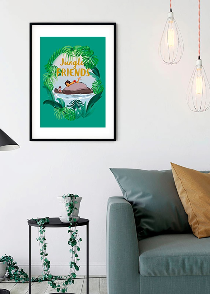 Komar Bild "Jungle Book Friends", Disney, (1 St.), Wandbild zur Dekoration günstig online kaufen