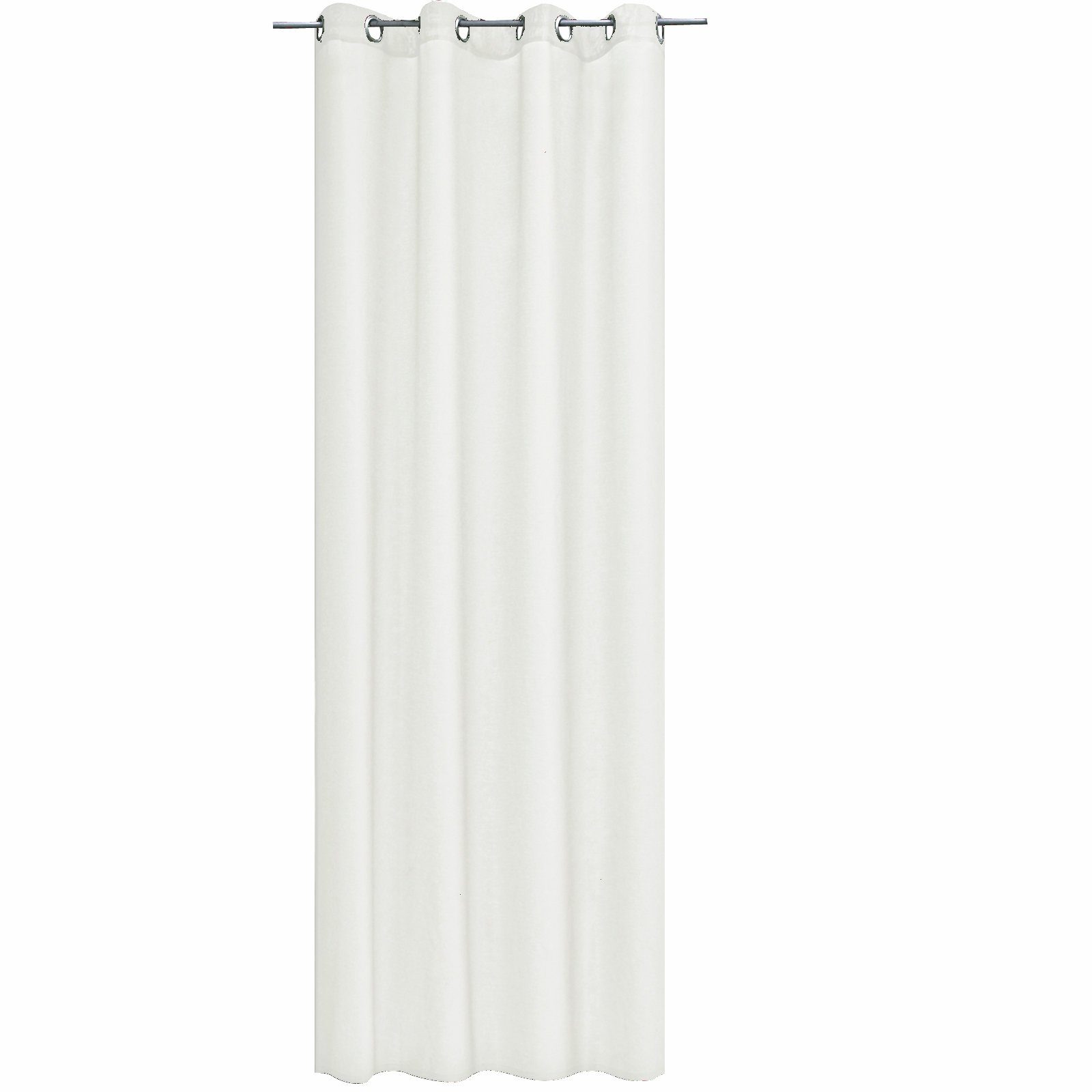 JEMIDI Gardine Vorhang blickdicht, 140x245cm, Ösen, günstig online kaufen