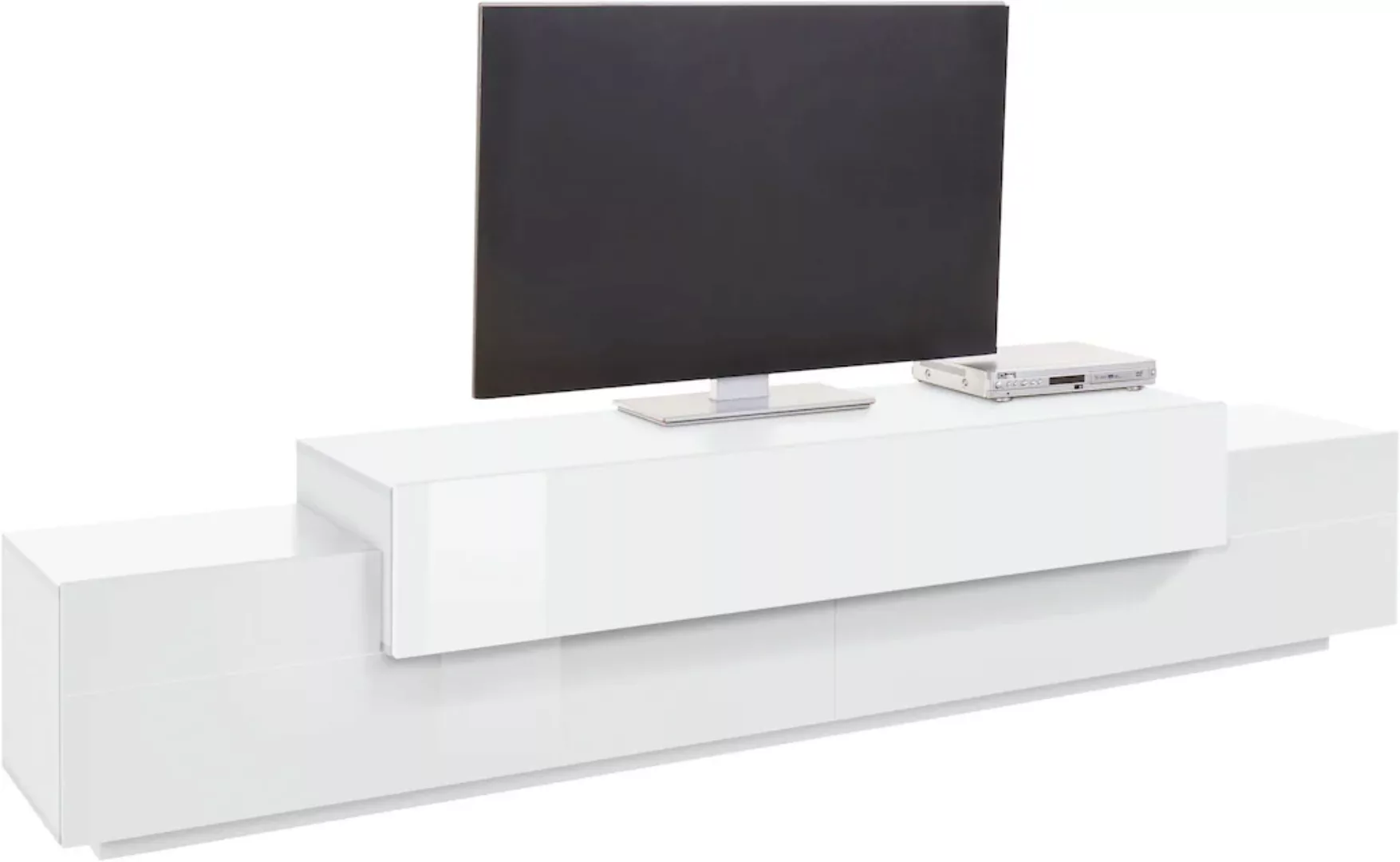 INOSIGN Lowboard "Coro,Lowboard,TV-Kommode,TV-Möbel,TV-Bank", mit 3 Klappen günstig online kaufen