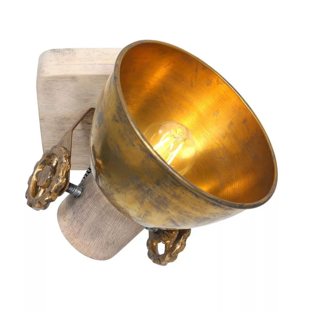 Deckenspot Gearwood, 1-flammig bronze günstig online kaufen