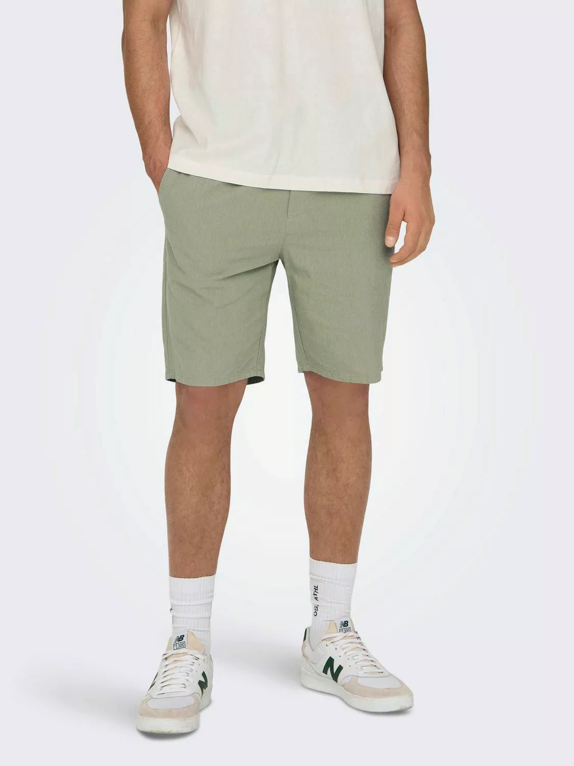 ONLY & SONS Chinoshorts Leichte Stoff günstig online kaufen