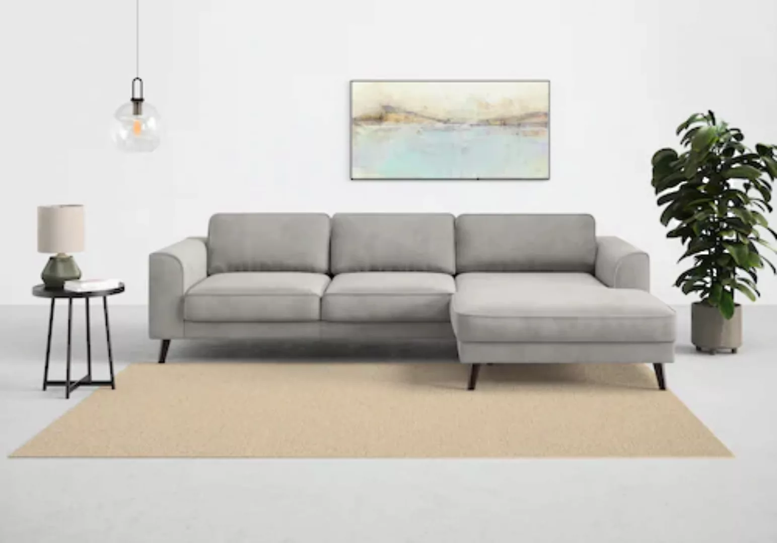 TRENDMANUFAKTUR Ecksofa "Lumber Jack, elegantes Designsofa, L-Form", wahlwe günstig online kaufen