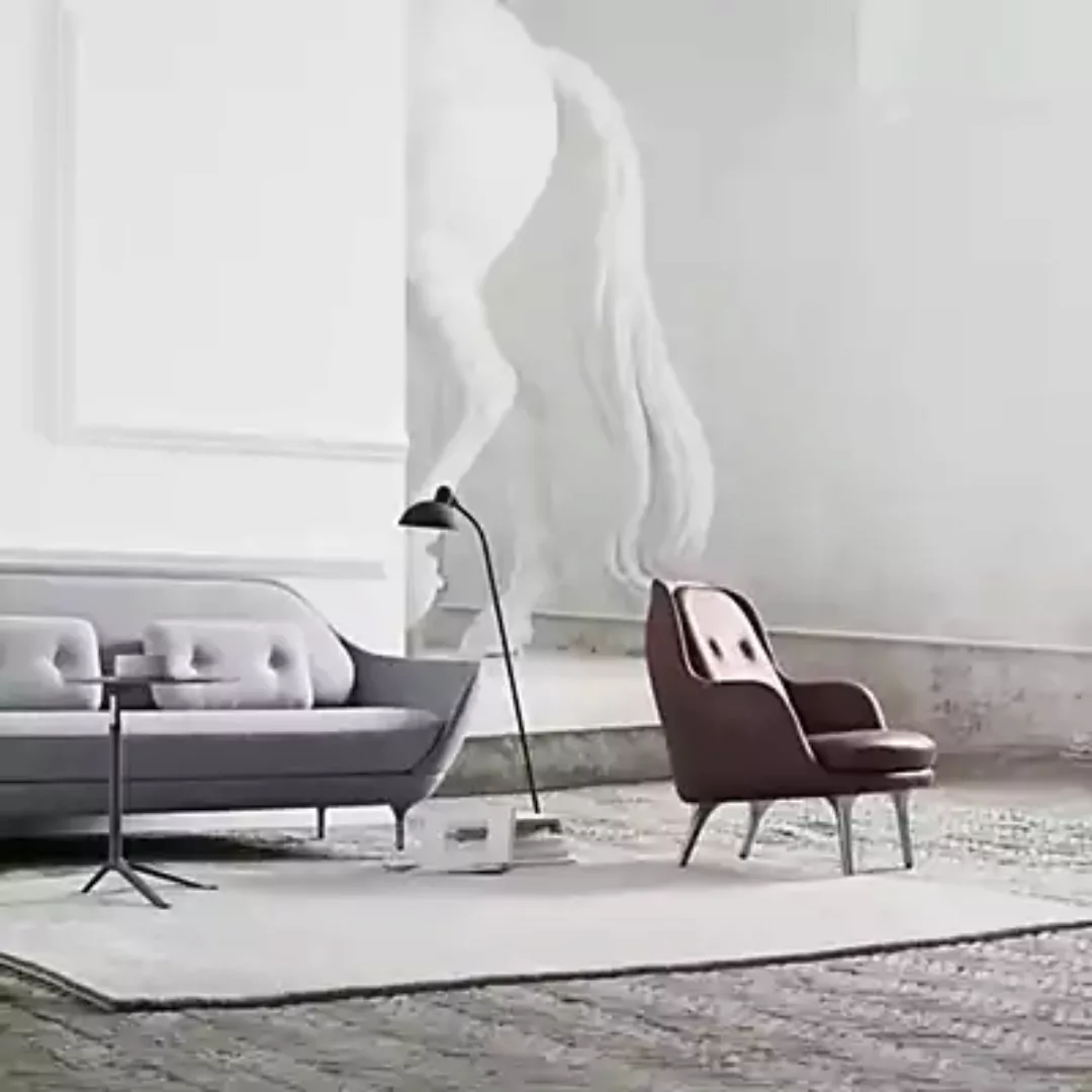 Fritz Hansen KAISER idell™ 6556-F Stehleuchte, oliv günstig online kaufen