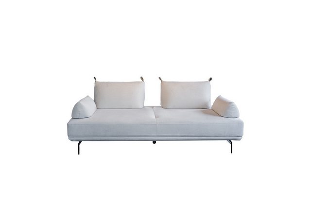 KAWOLA Schlafsofa, Daybed Stoff, mit od. ohne Armlehnkissen, versch. Farben günstig online kaufen