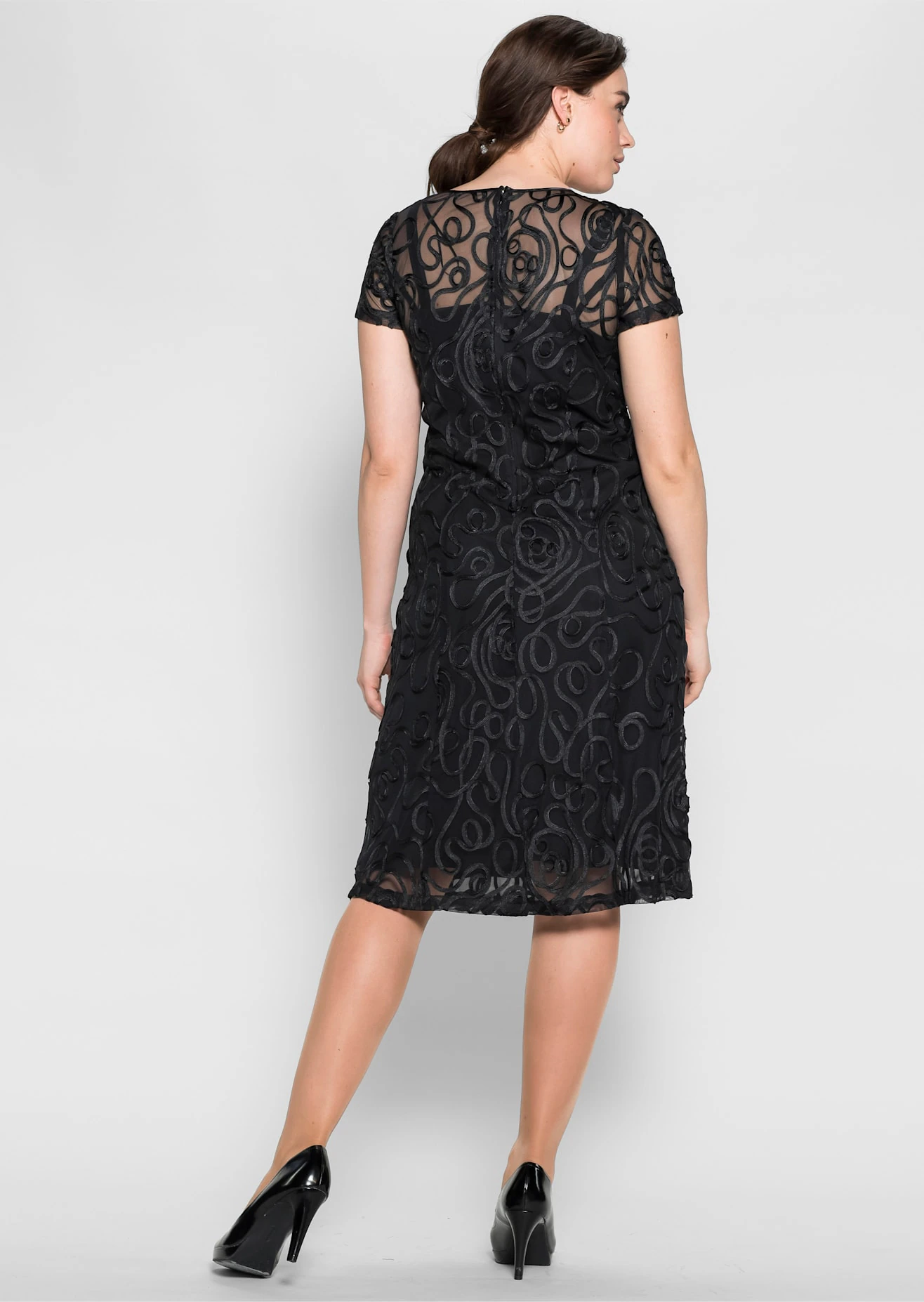 Sheego Spitzenkleid "Spitzenkleid" günstig online kaufen
