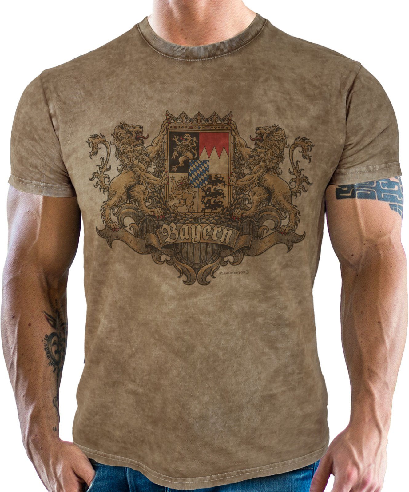 RAHMENLOS® T-Shirt leg dich nie mit günstig online kaufen