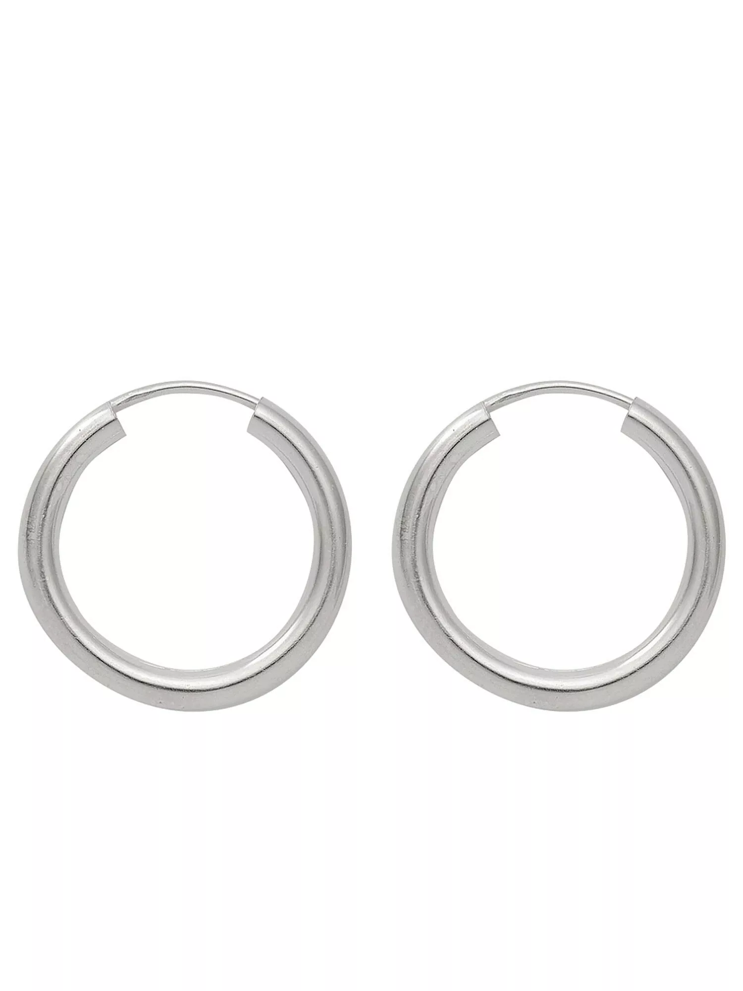 Adelia´s Paar Ohrhänger "925 Silber Ohrringe Creolen Ø 20 mm", Silberschmuc günstig online kaufen