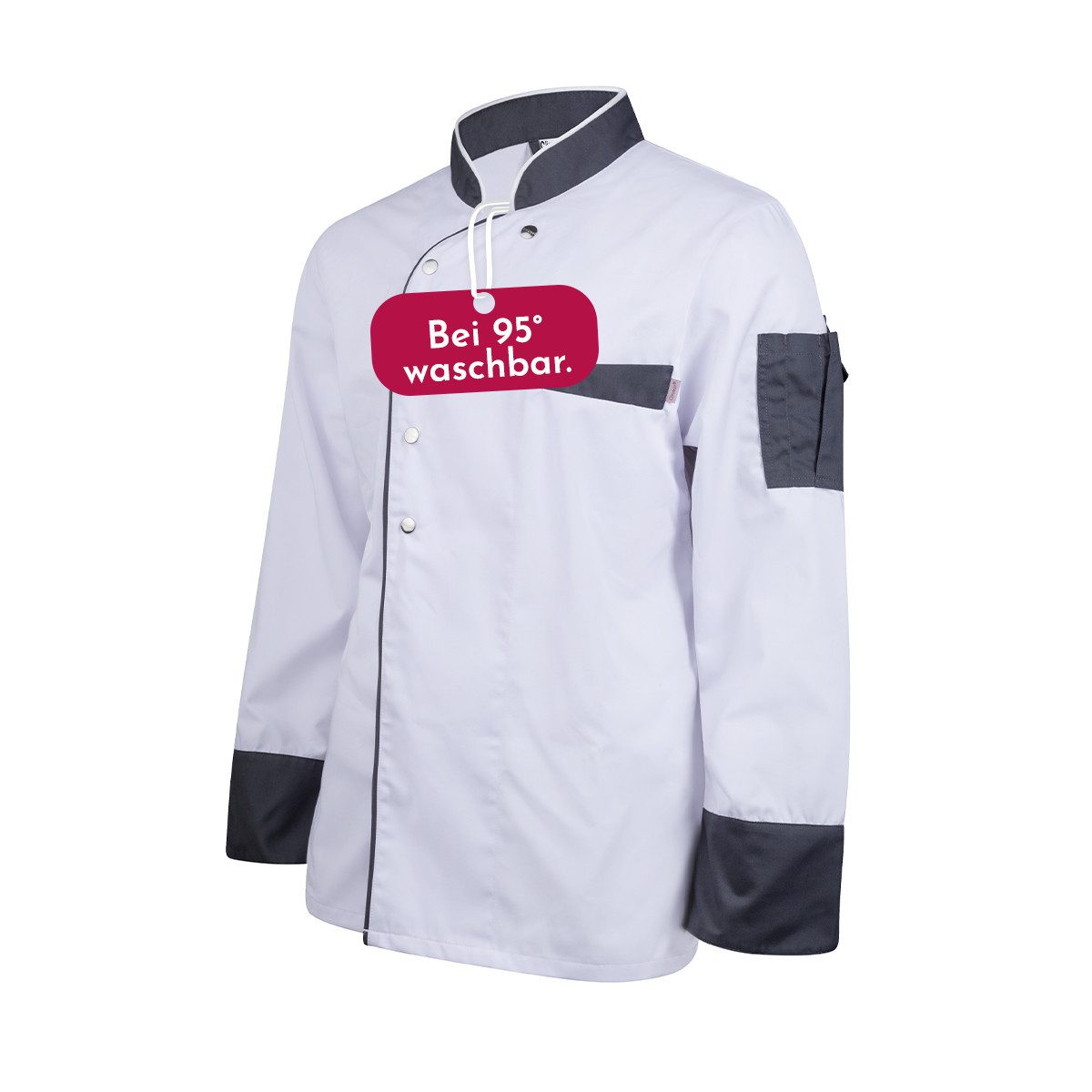 Clinotest Kochjacke langarm - 95 Grad günstig online kaufen