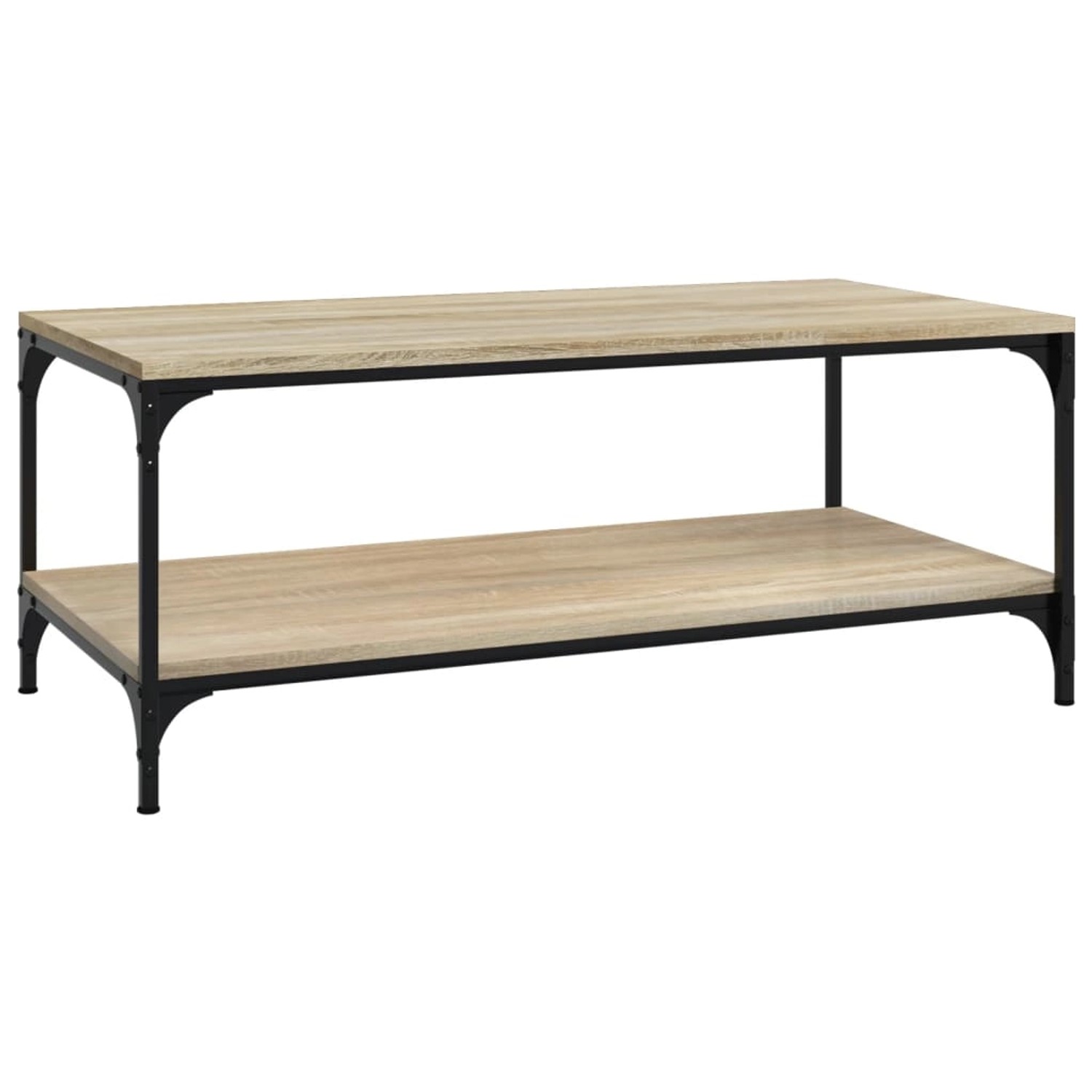 vidaXL Couchtisch Sonoma-Eiche 100x50x40 cm Holzwerkstoff Modell 1 günstig online kaufen