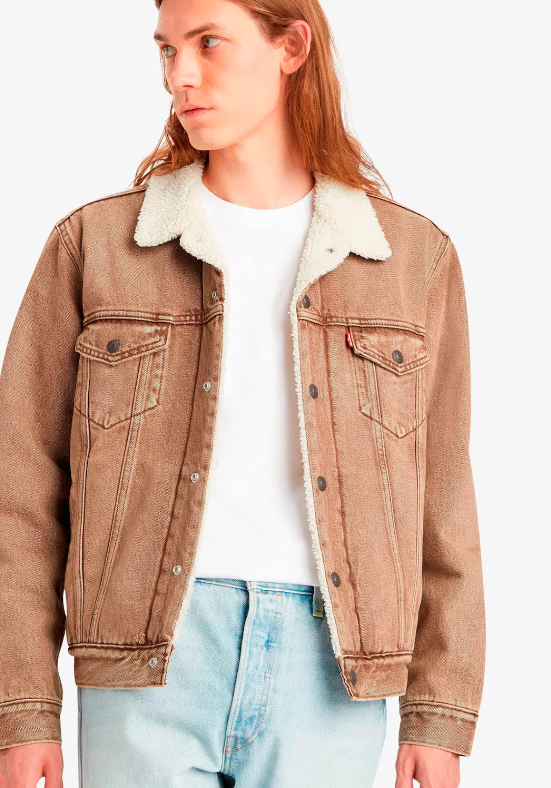 Levi's® Kurzjacke SHERPA mit Sherpa Fütterung günstig online kaufen