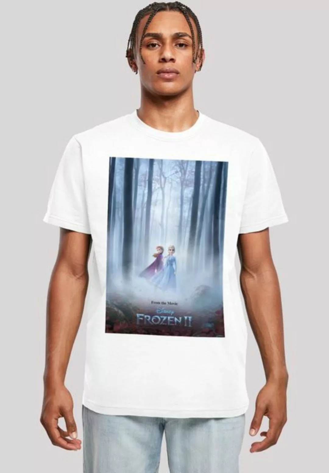 F4NT4STIC T-Shirt Disney Frozen 2 Movie Film Poster Herren,Premium Merch,Re günstig online kaufen