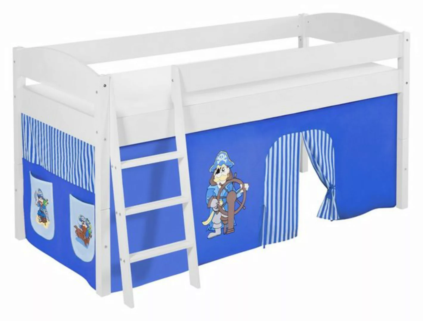 Lilokids Hochbett Spielbett IDA 4105 Pirat - Teilbares Systemhochbett LILOK günstig online kaufen