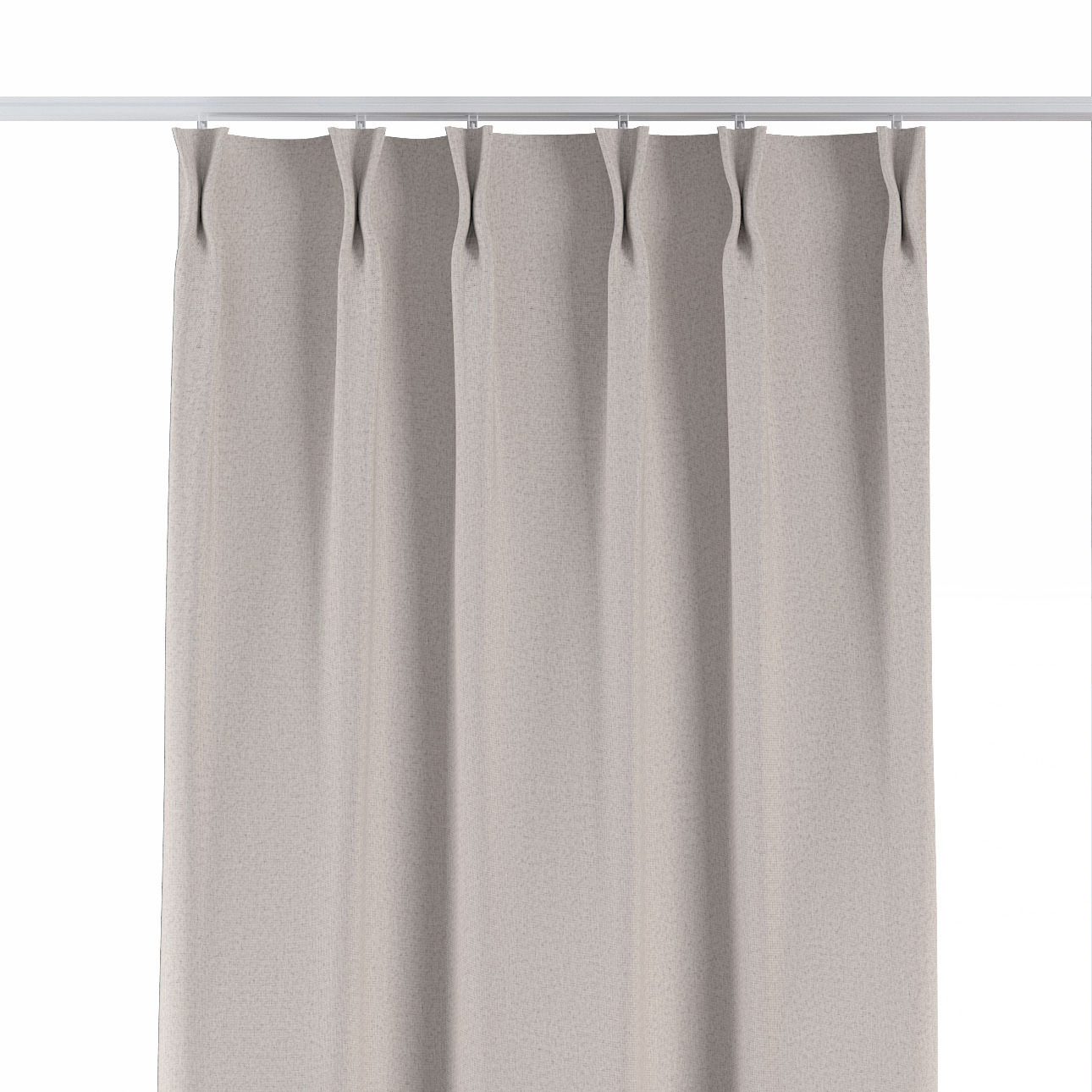 Vorhang mit flämischen 2-er Falten, beige, Blackout Soft (269-21) günstig online kaufen