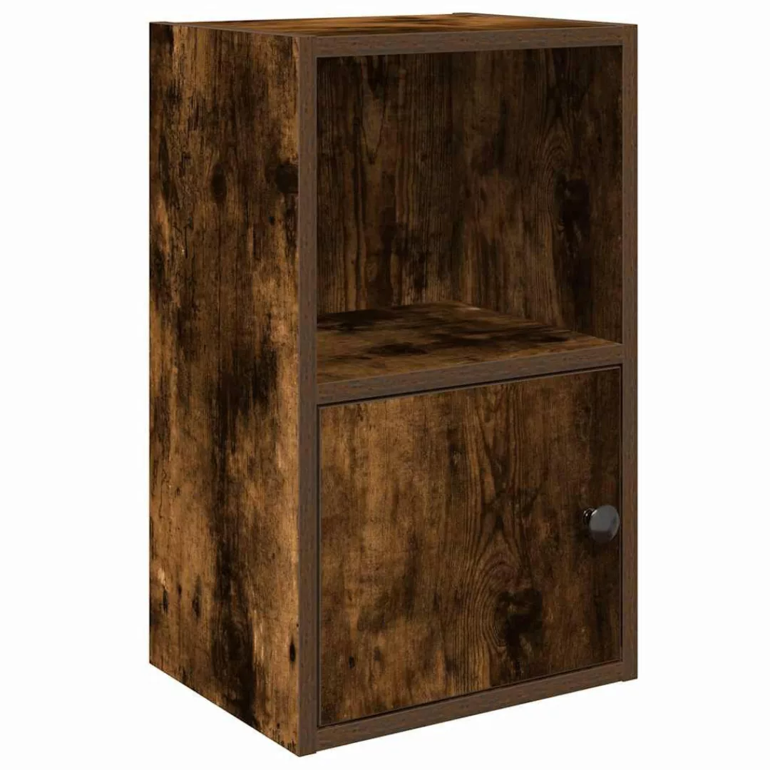vidaXL Bücherregal Bücherregal Räuchereiche 31x24x52 cm günstig online kaufen