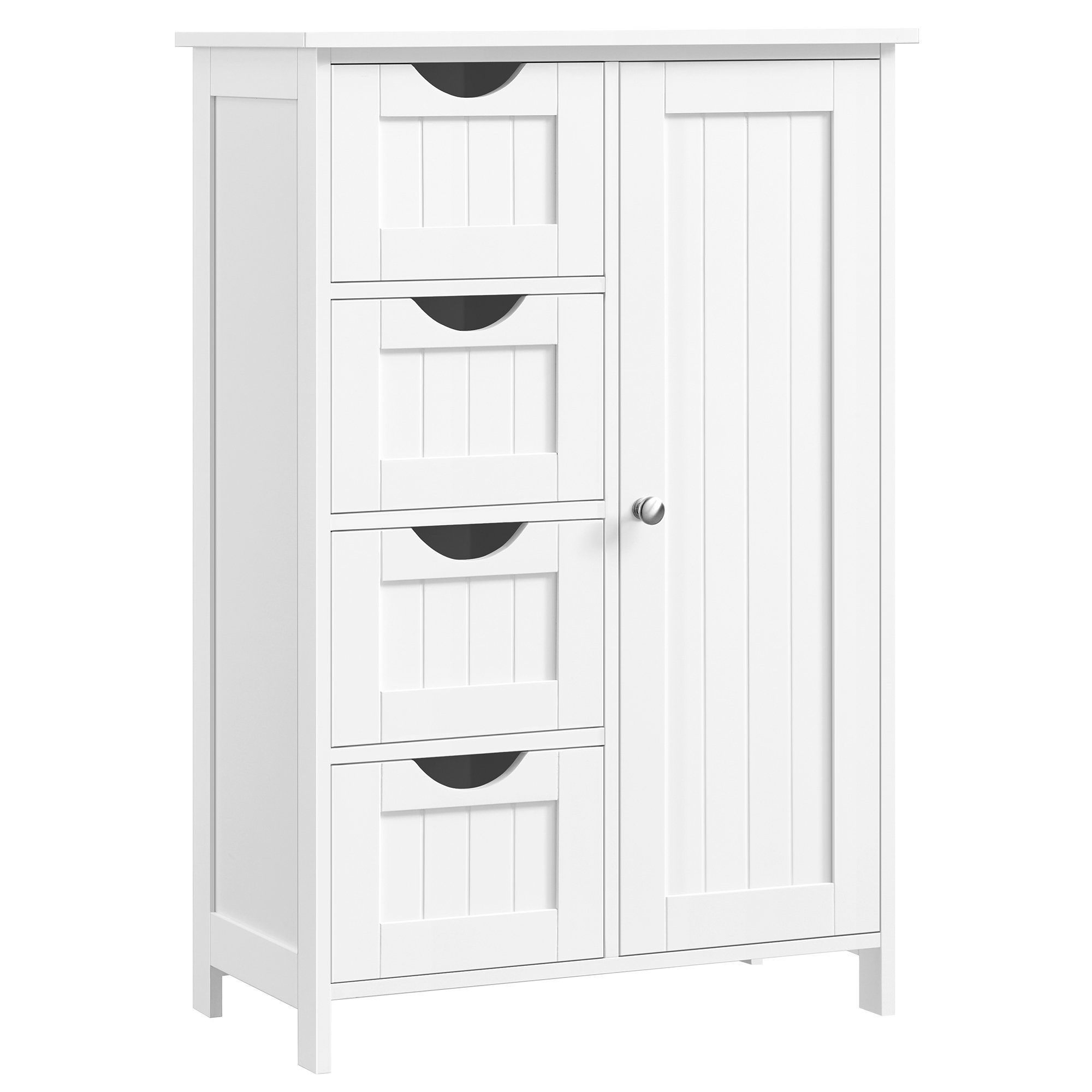 VASAGLE Badmöbel-Set Badezimmerschrank Badschrank Beistellschrank, mit günstig online kaufen