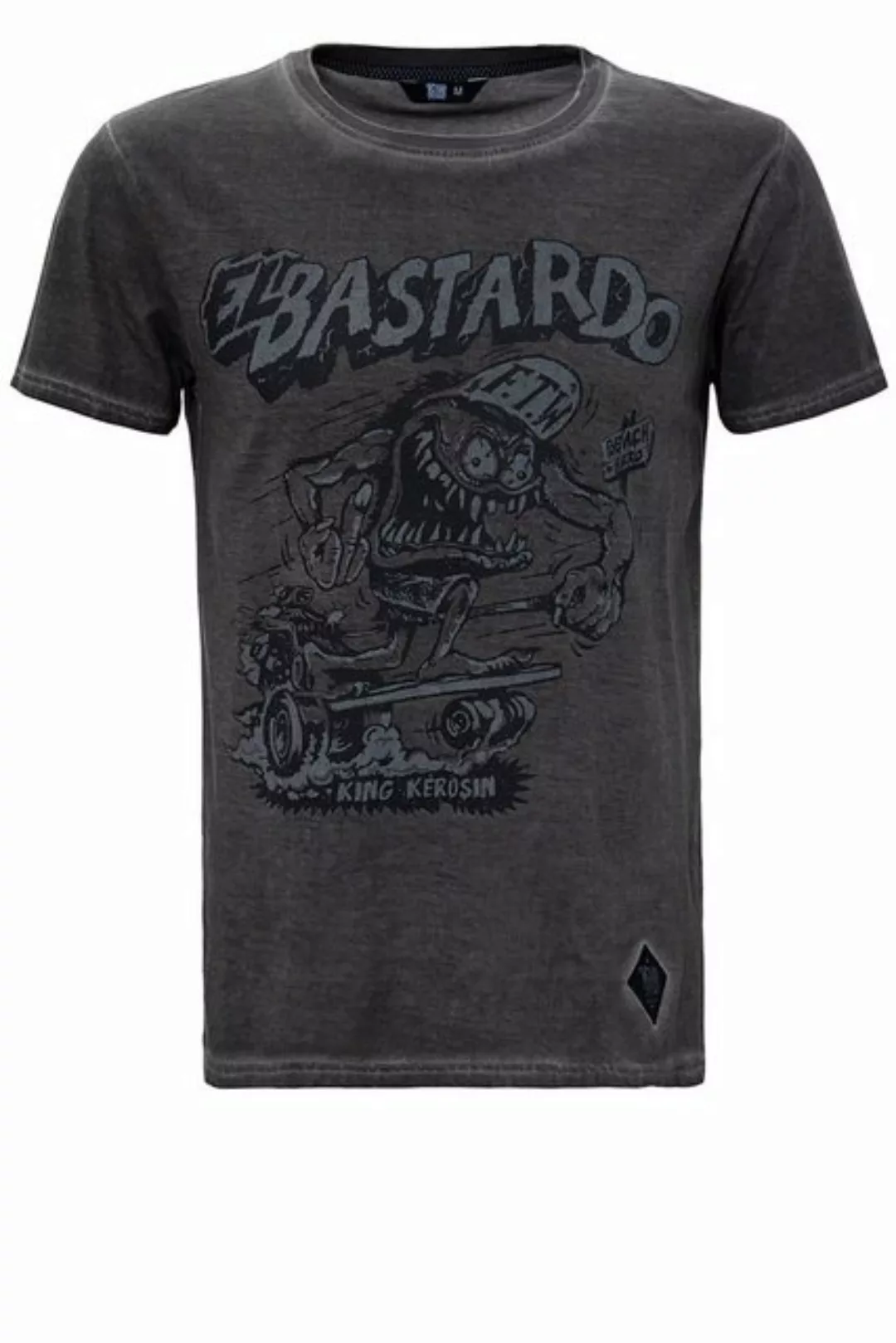 KingKerosin T-Shirt El Bastardo (1-tlg) im Used Look günstig online kaufen