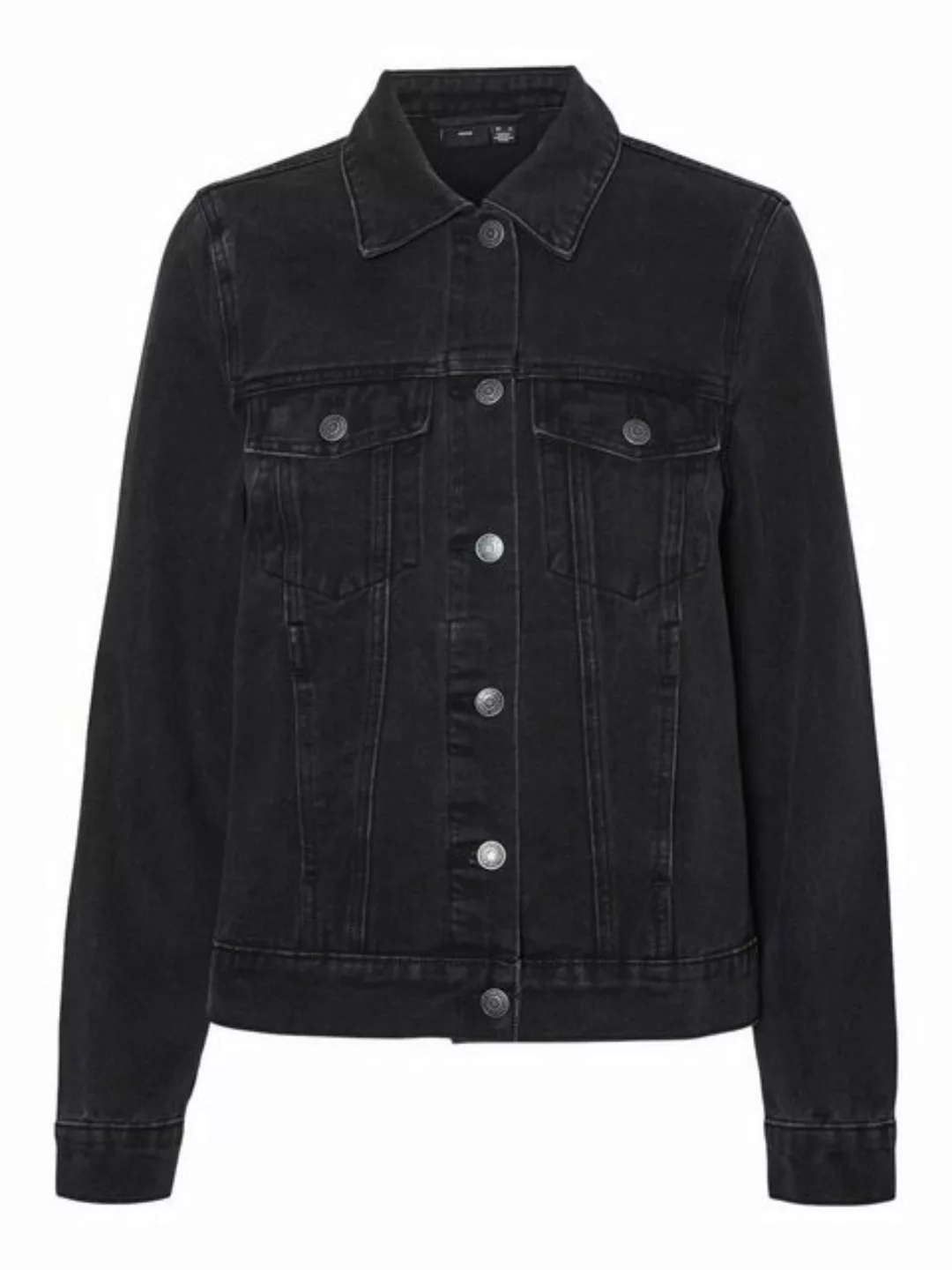 Vero Moda Jeansjacke VMZORICA LS DENIM JACKET MIX NOOS mit leichten Destroy günstig online kaufen