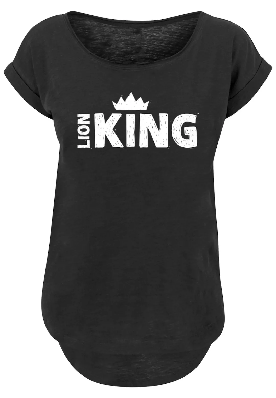 F4NT4STIC T-Shirt "Disney König der Löwen Movie Crown", Print günstig online kaufen