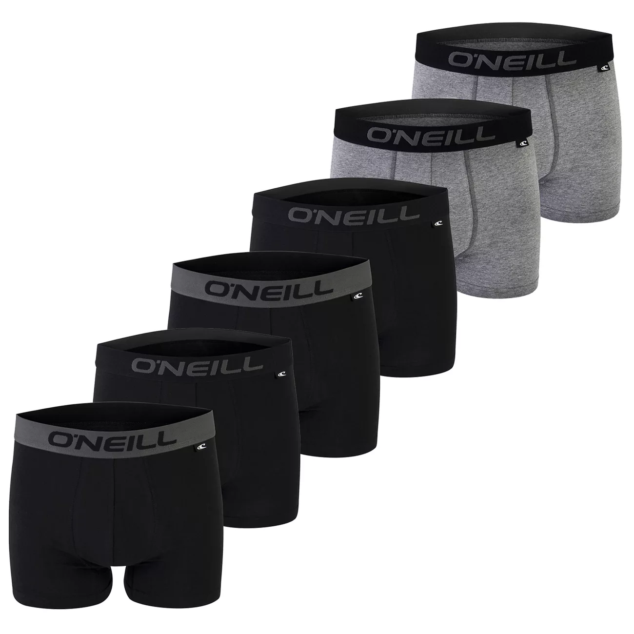 O'Neill Herren Boxershort Uni Sport Boxer S M L XL XXL 95% Baumwolle - 4er günstig online kaufen