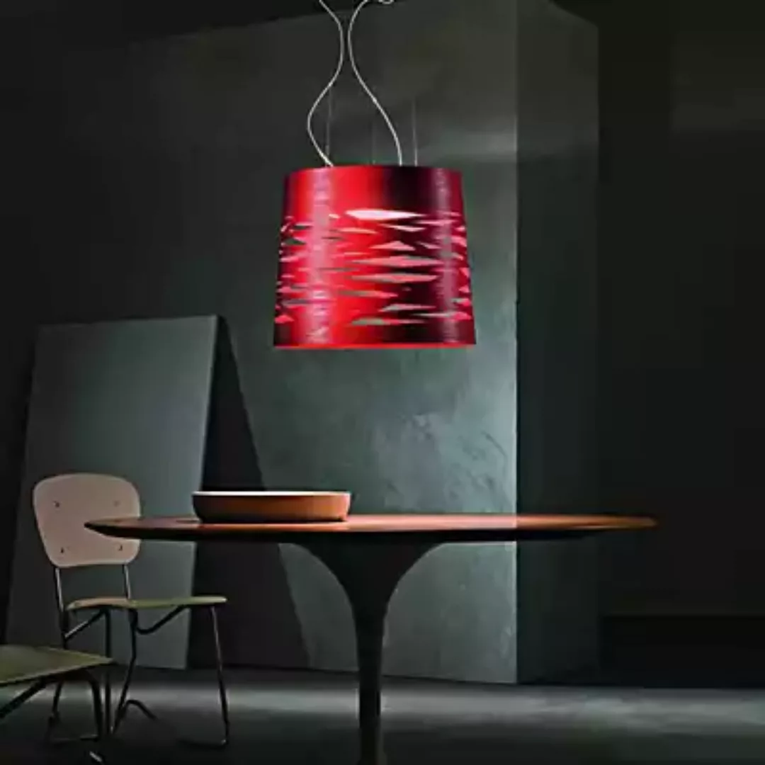 Foscarini Tress Pendelleuchte, grau-beige günstig online kaufen